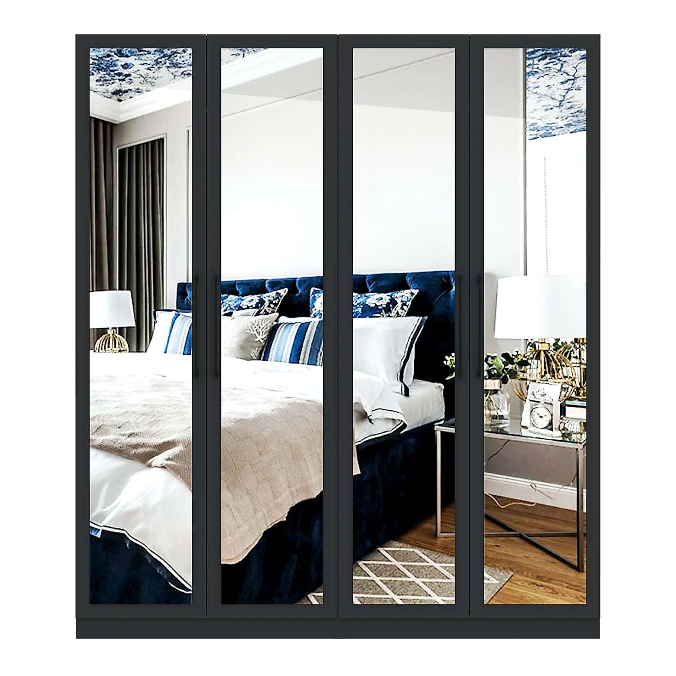 Foster 4 Door Wardrobe