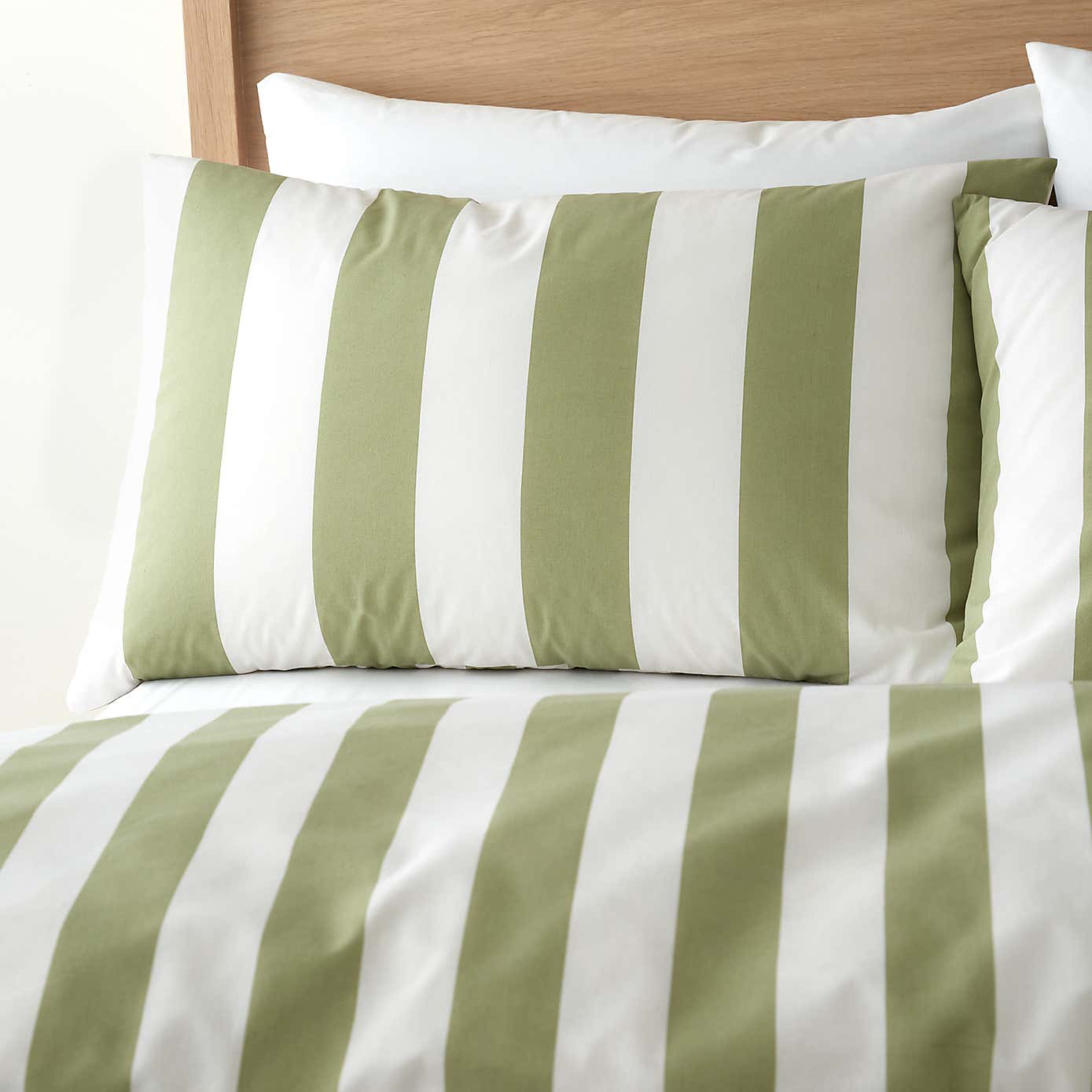 Catherine Lansfield Cove Stripe Duvet Cover and Pillowcase Set