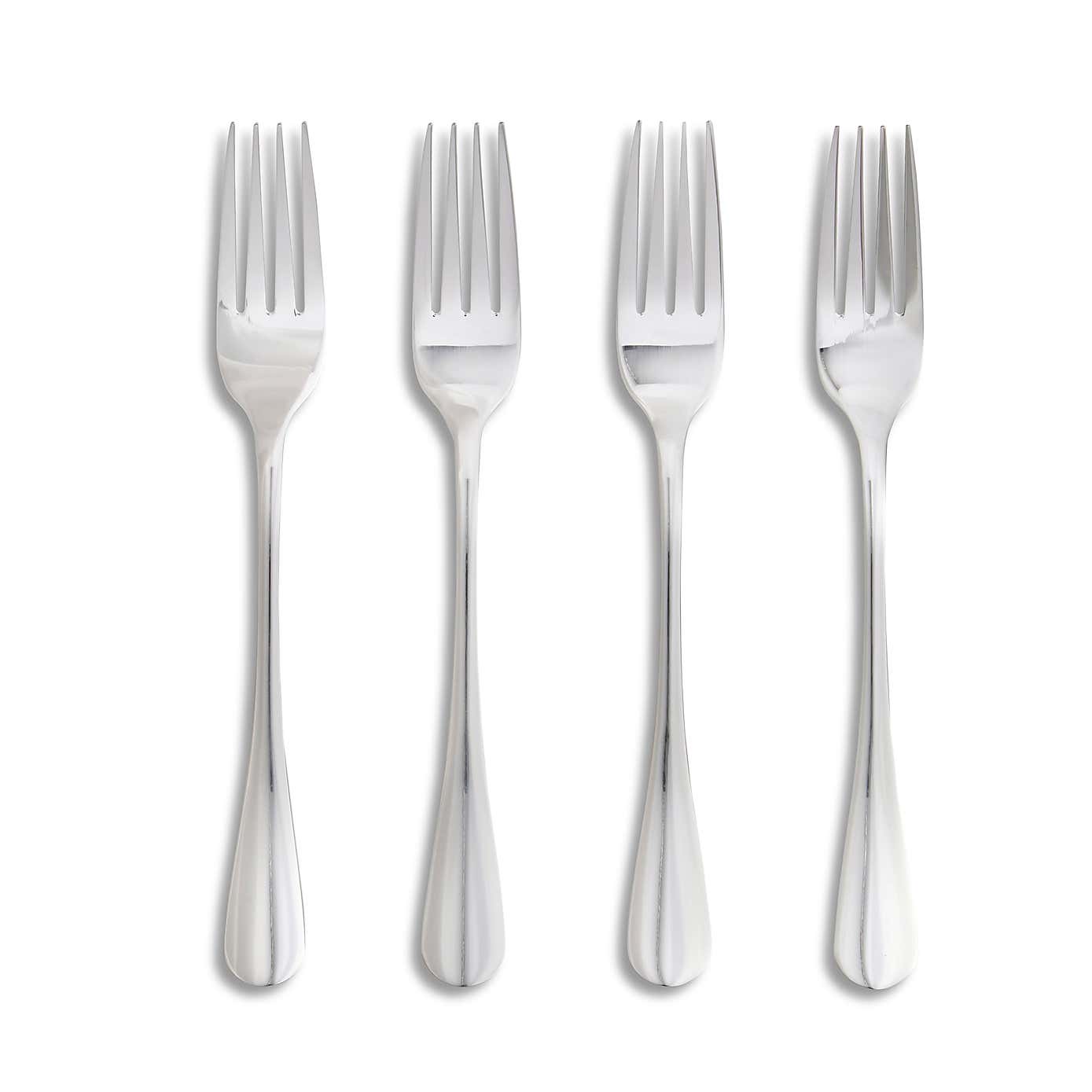 Hampton Set of 4 Silver Forks