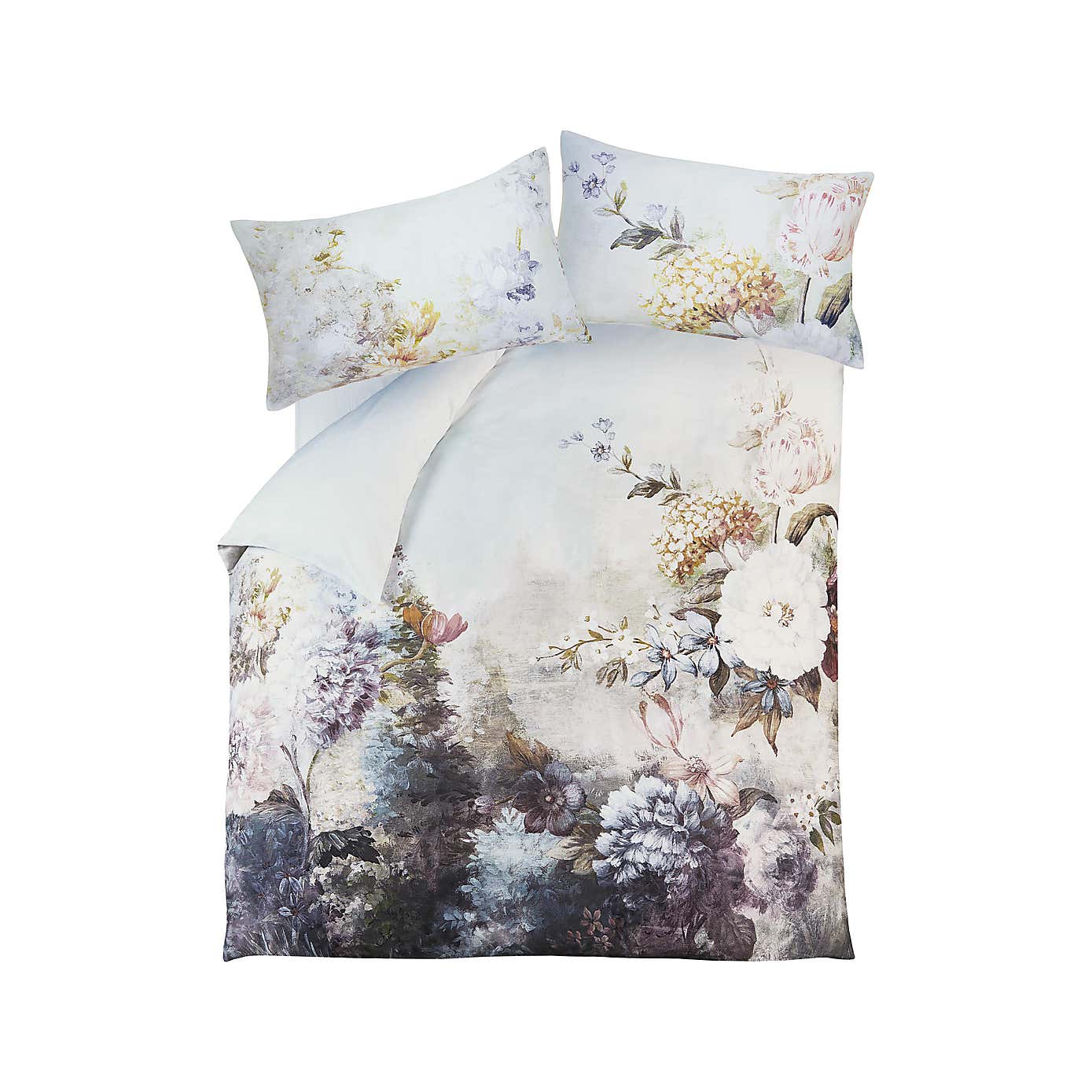 Holly Willoughby Dramatic Blooms 100% Cotton Duvet Cover and Pillowcase Set