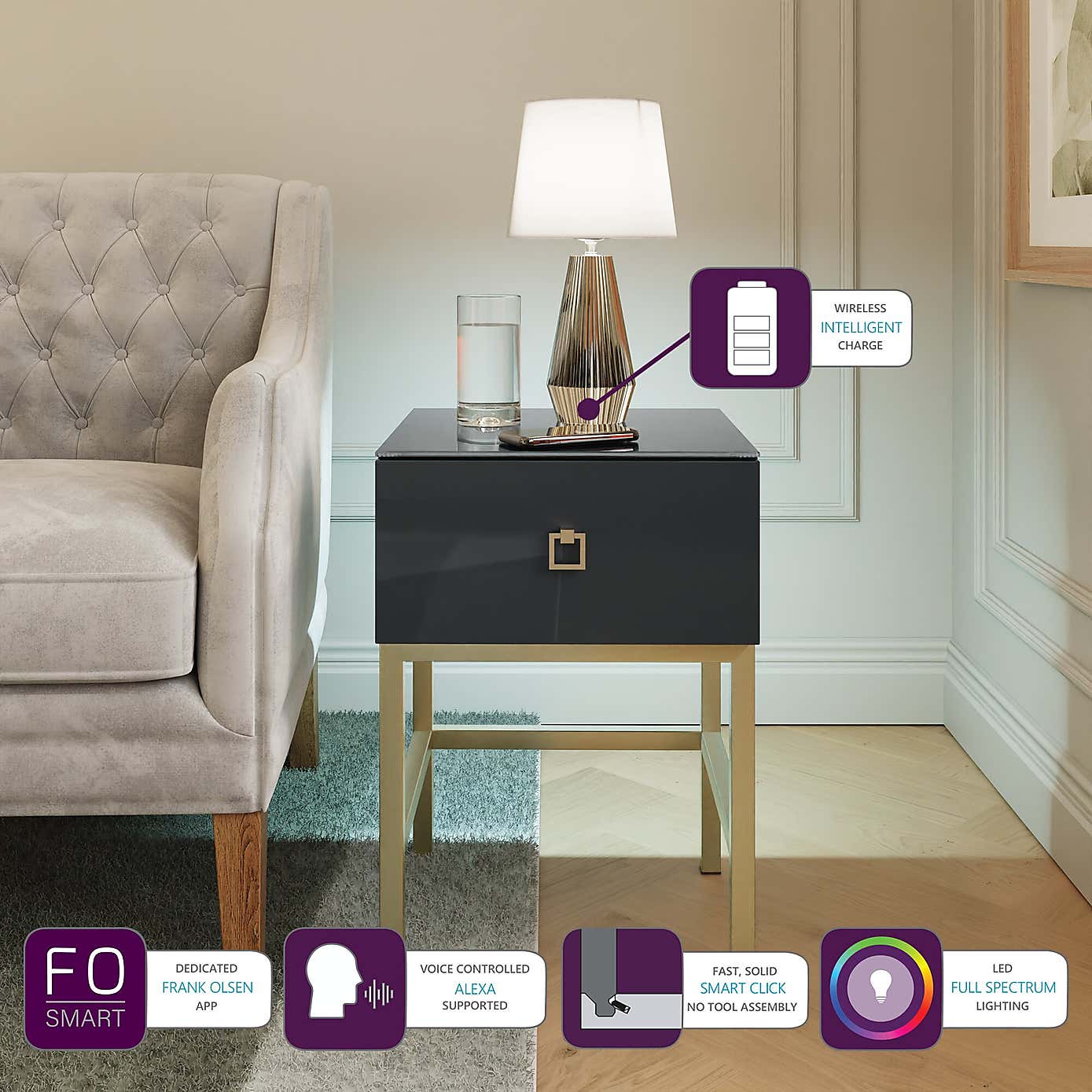 Lyra Smart Side Table
