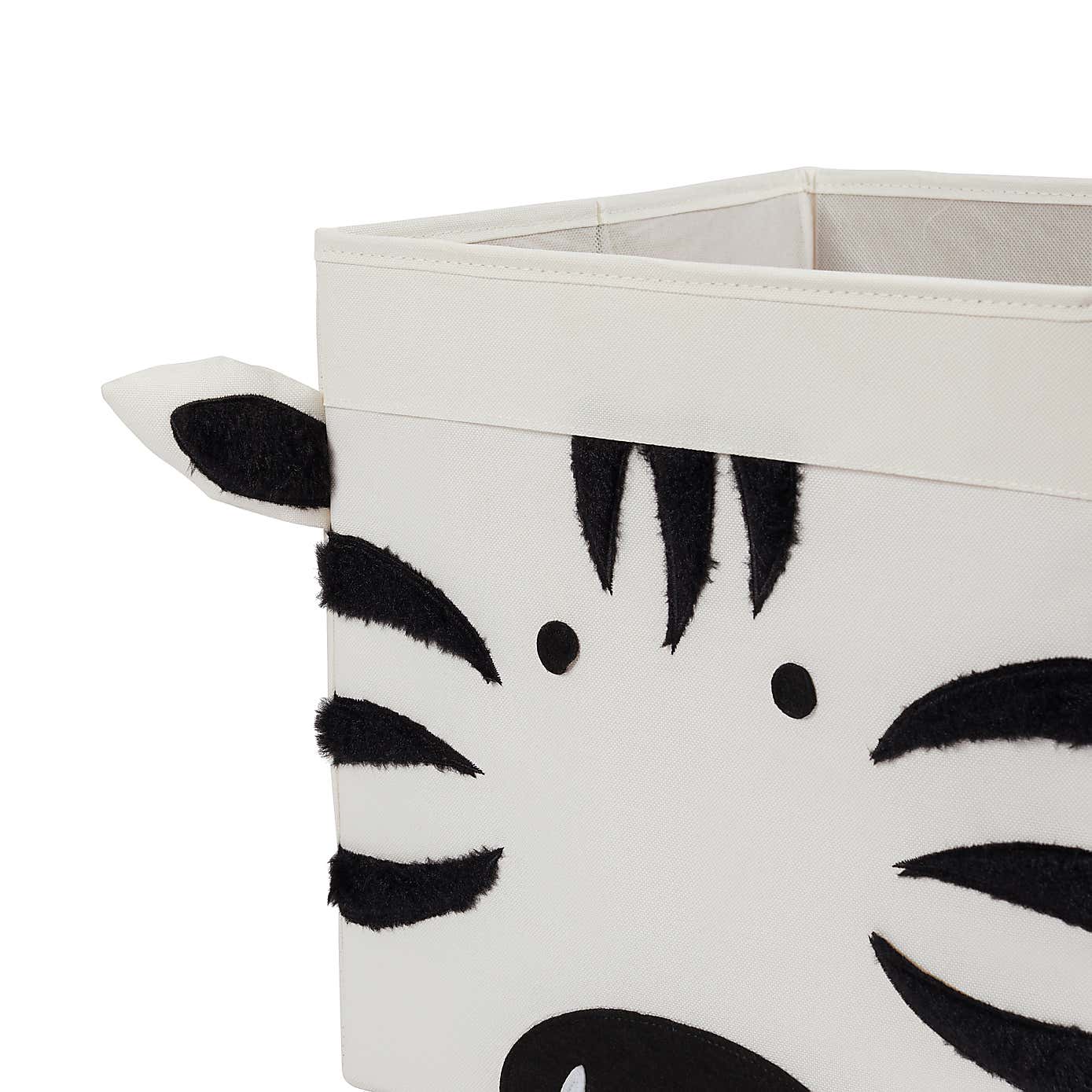 Zebra Felt Foldable Box