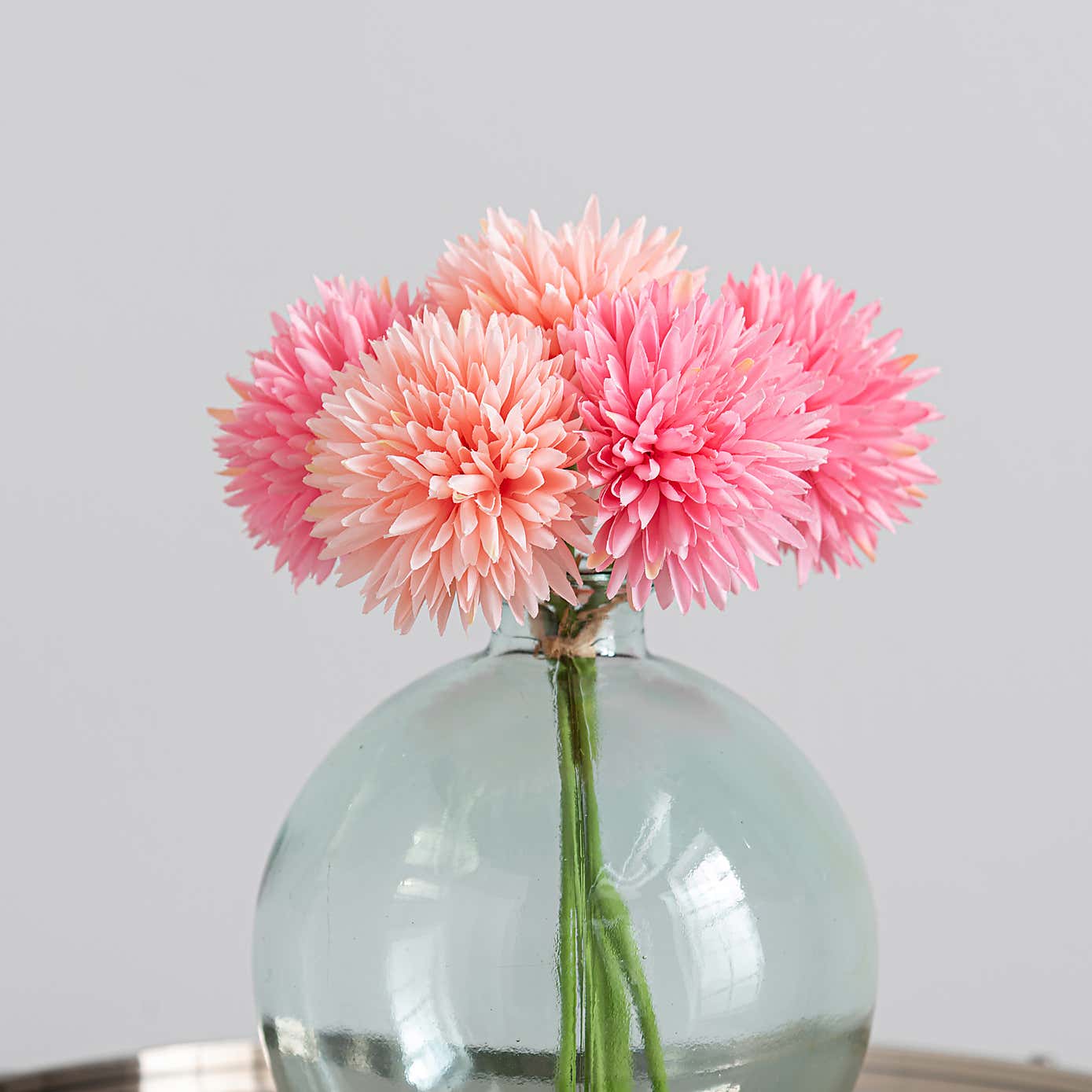 Artificial Spiky Chrysanthemum Stems