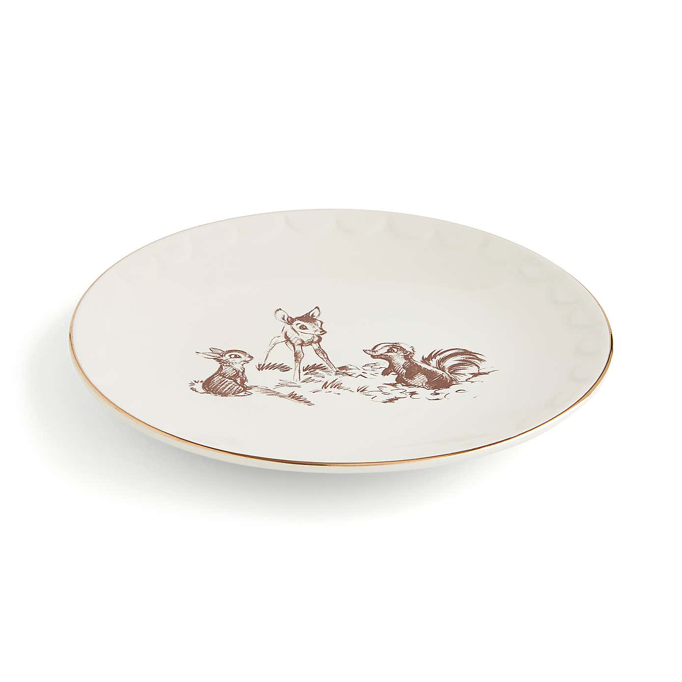 Disney Bambi Embossed Side Plate