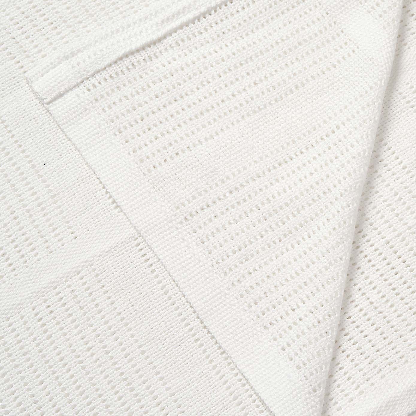 Clair de Lune Cot Size Cellular Cotton Blanket