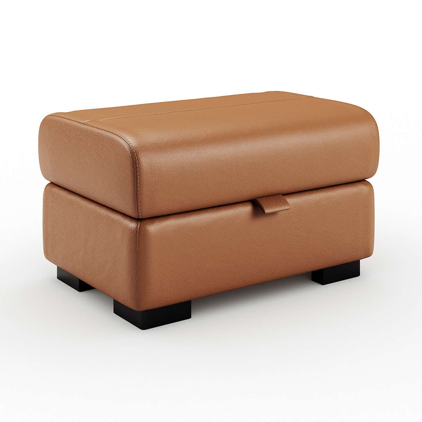 Carson Classic Leather Footstool