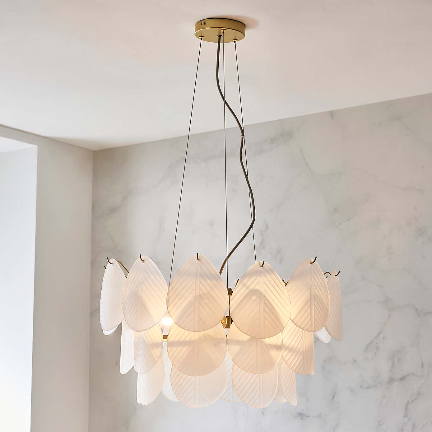 Foliate 5 Light Adjustable Ceiling Light