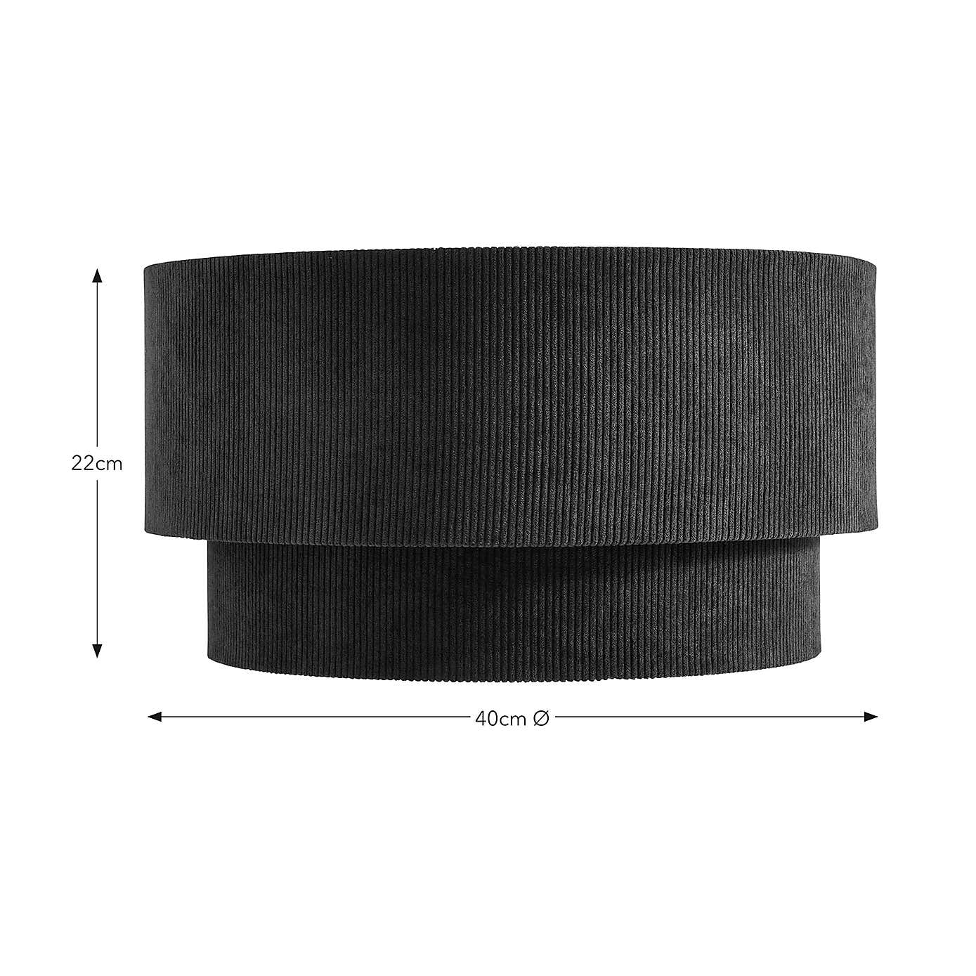 Peyton Cord Two Tier Lamp Shade