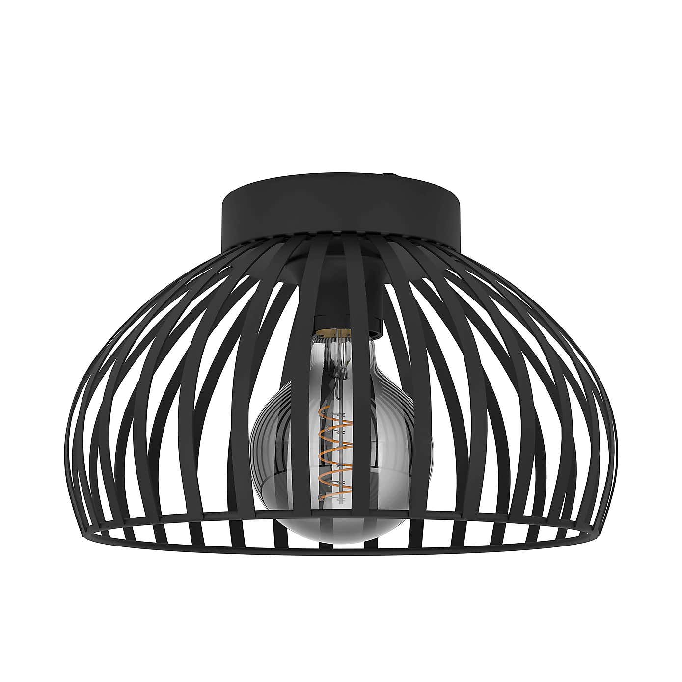 EGLO Mogano Flush Ceiling Light
