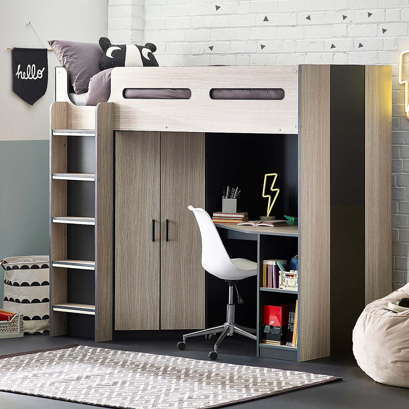 Hercules High Sleeper Bed