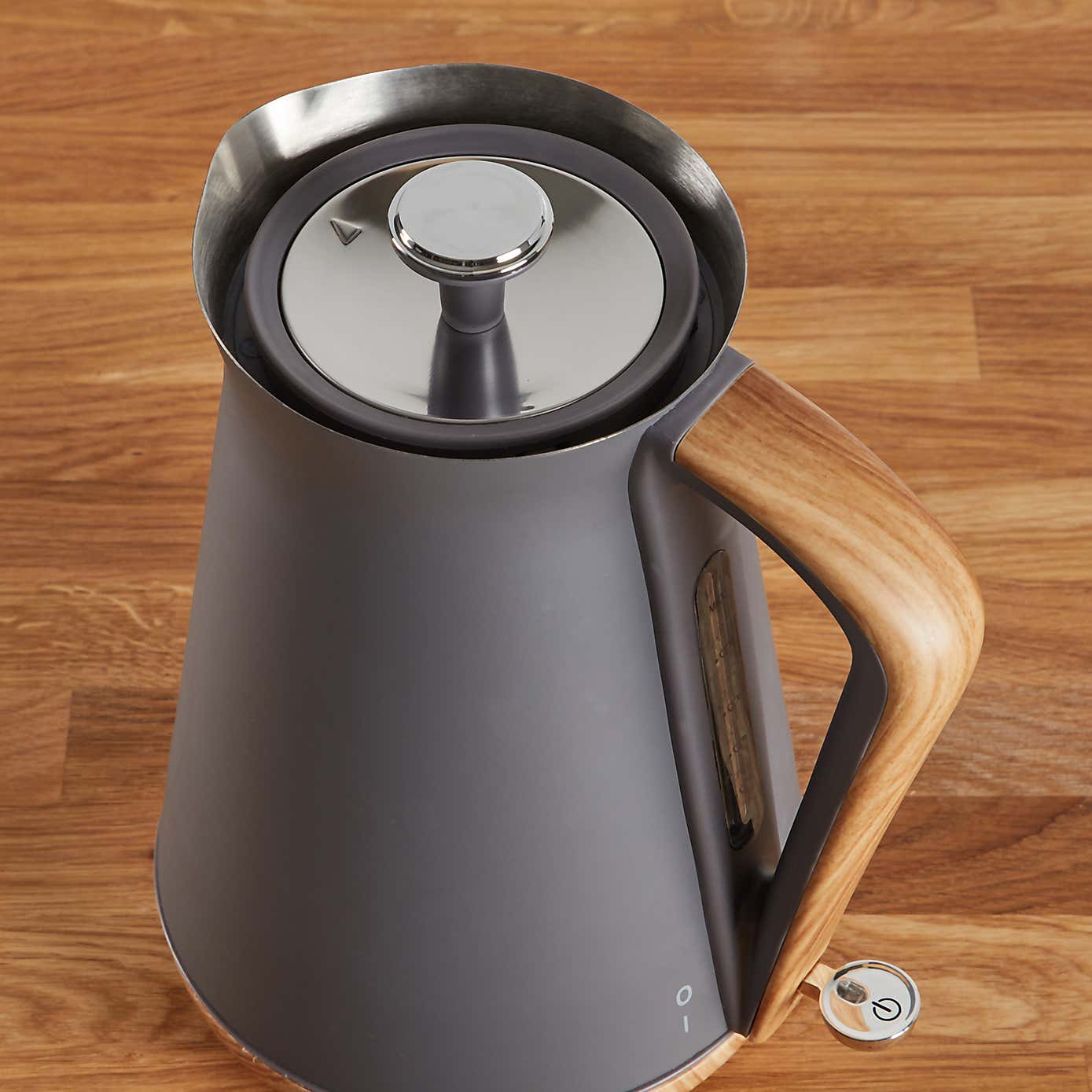 Contemporary 1.7L 3kW Matt Grey Jug Kettle