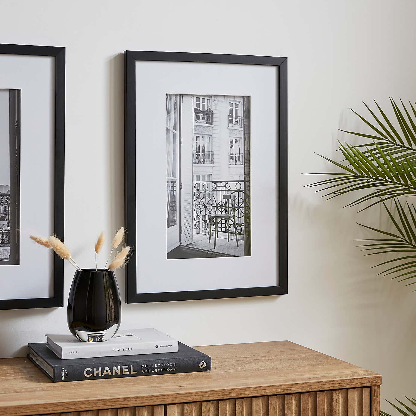 City Balcony Framed Print