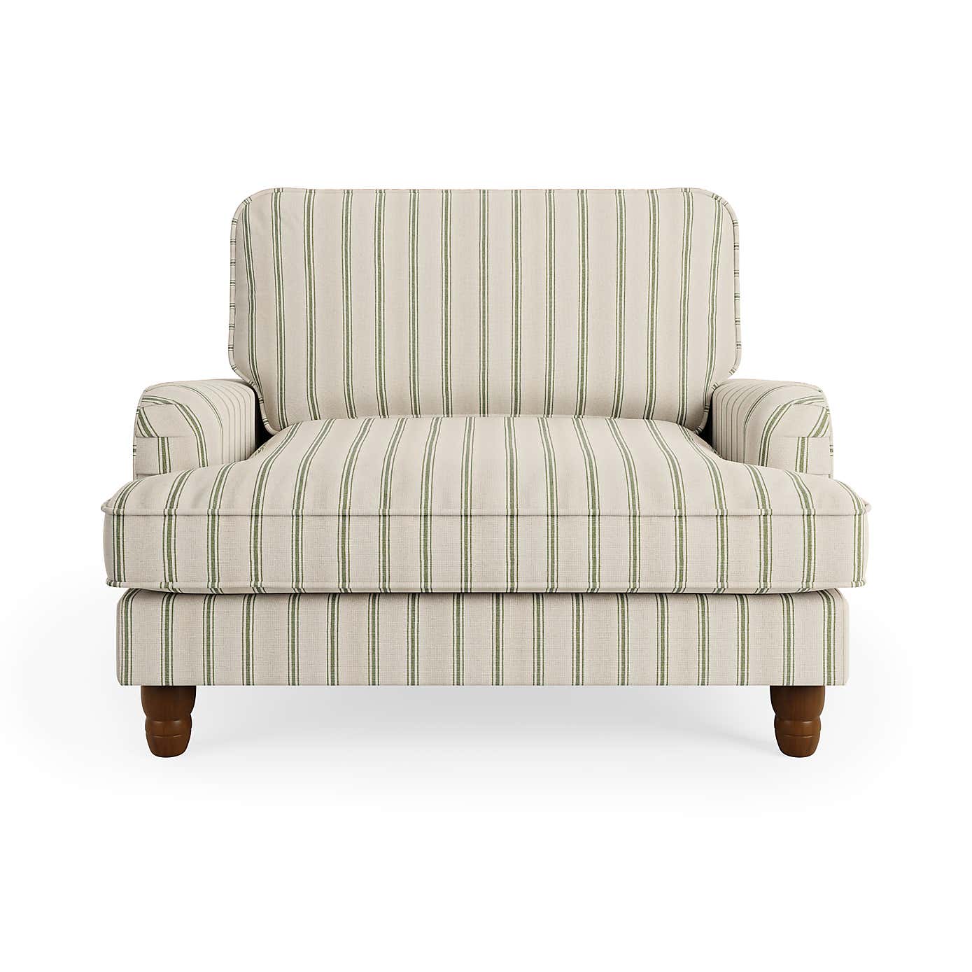 Beatrice Folkstone Stripe Snuggle Chair