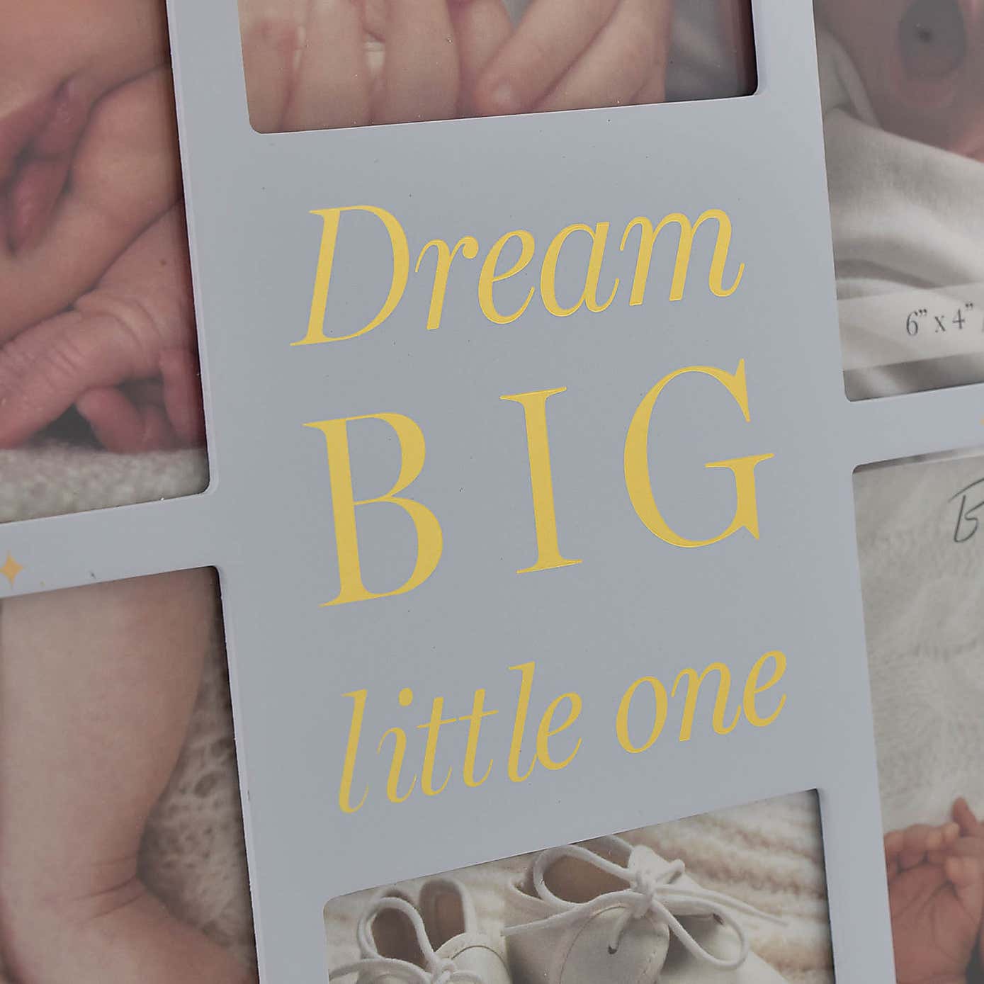 Bambino Dream Big Blue Collage Multi Photo Frame