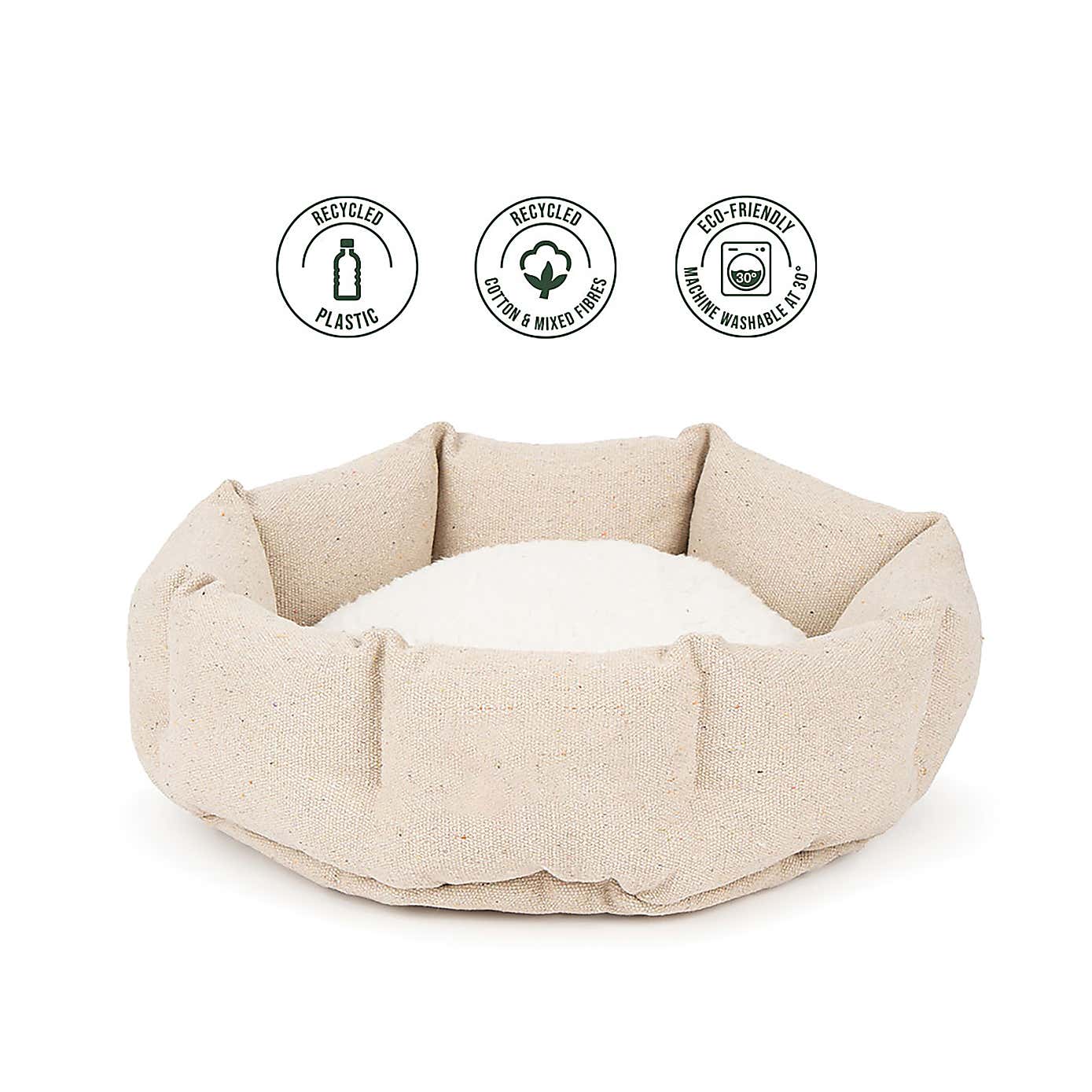 Scruffs 100% Recycled Eden Cat Small Dog Bed
