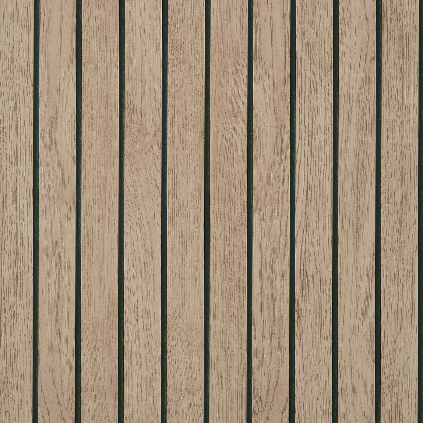 Wooden Slat Panel Wallpaper
