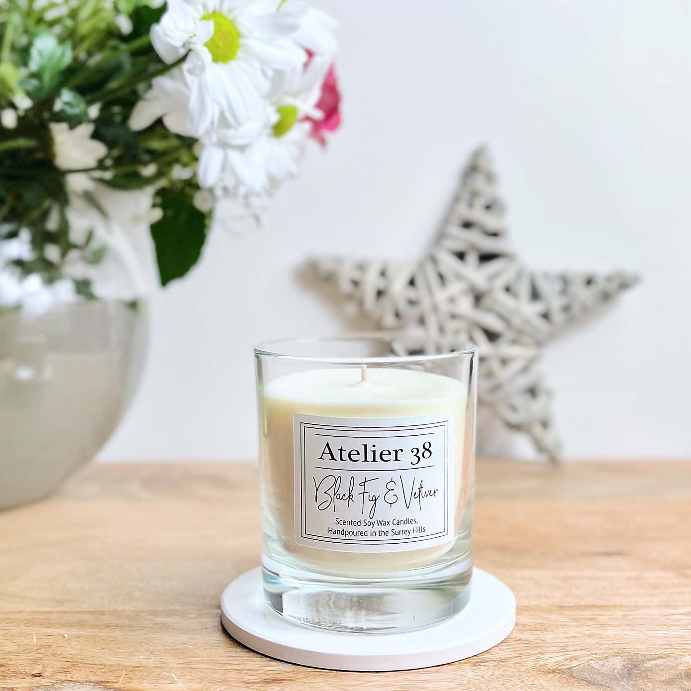 Atelier 38 Black Fig & Vetiver Medium Candle
