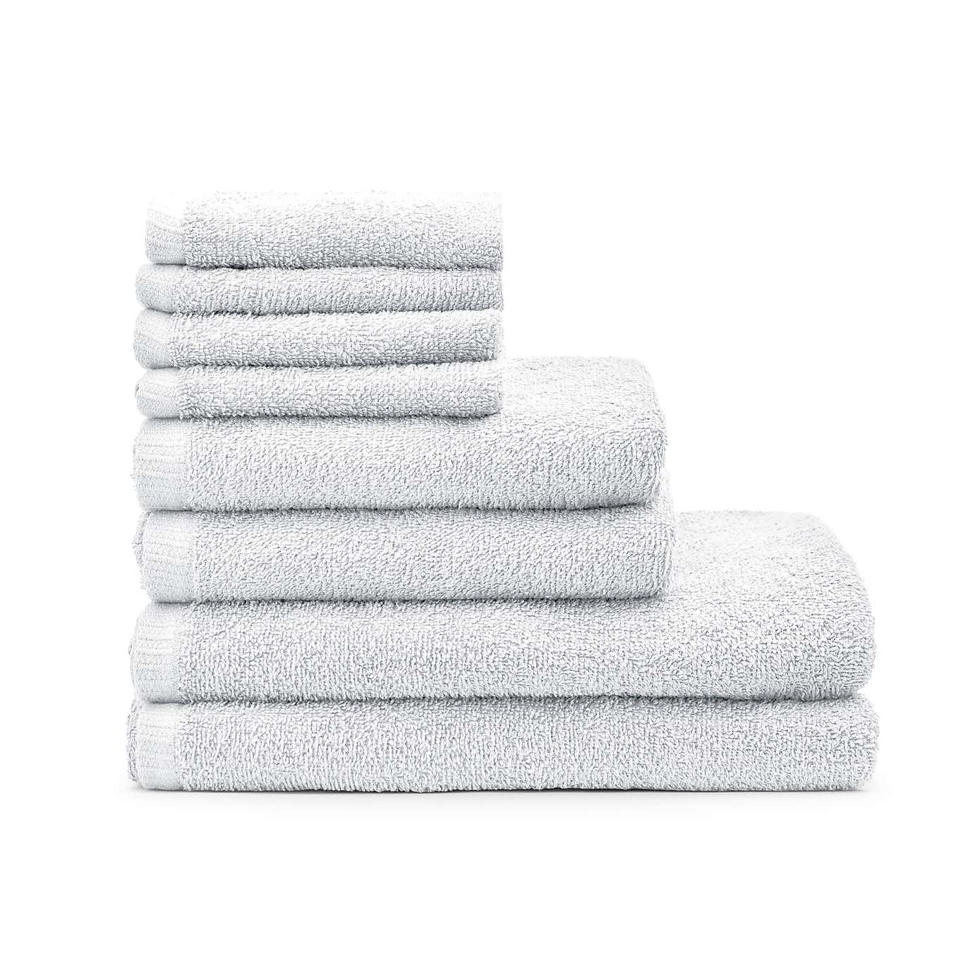 Catherine Lansfield Quick Dry 8 Piece Towel Bale