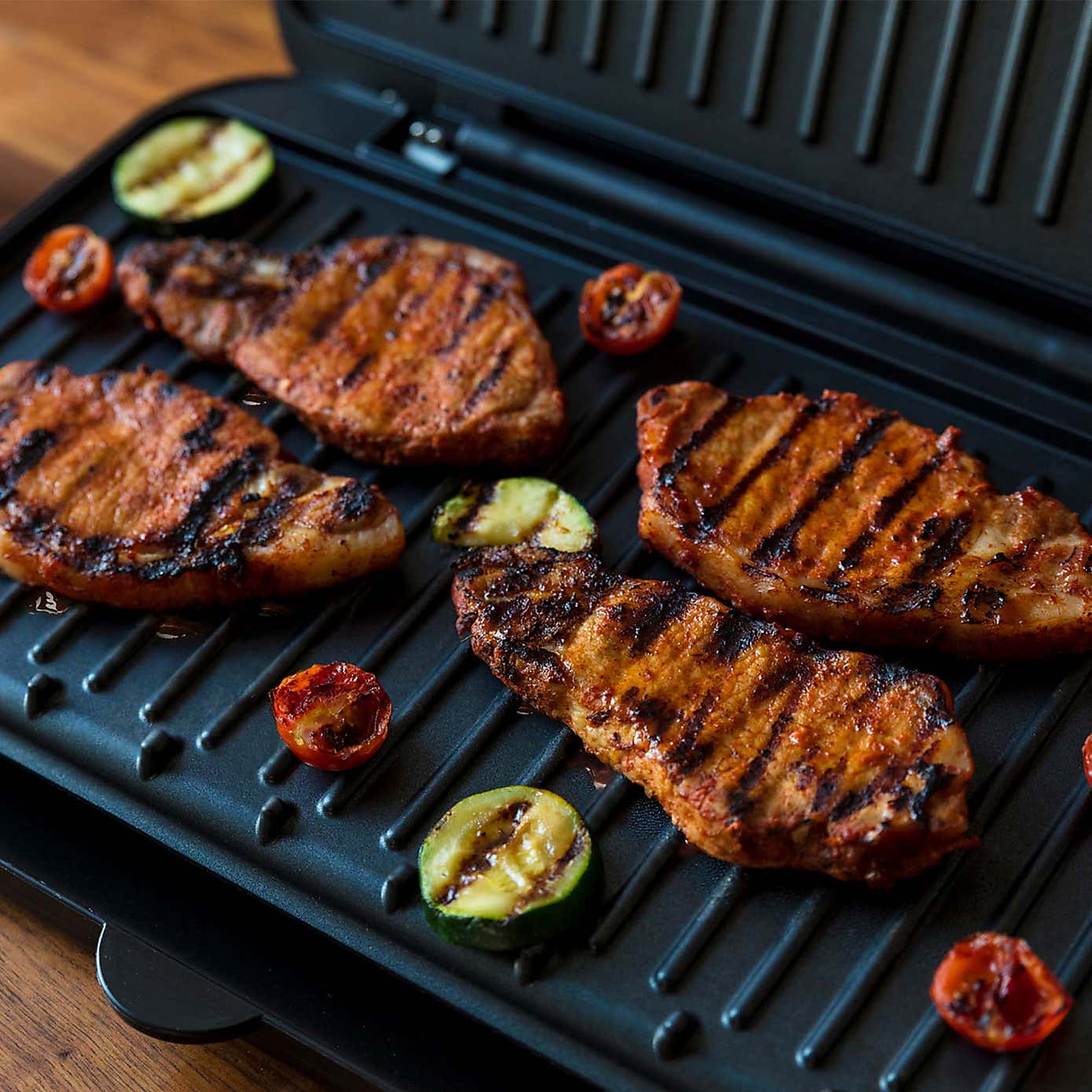 George Foreman Black Large Fit Grill