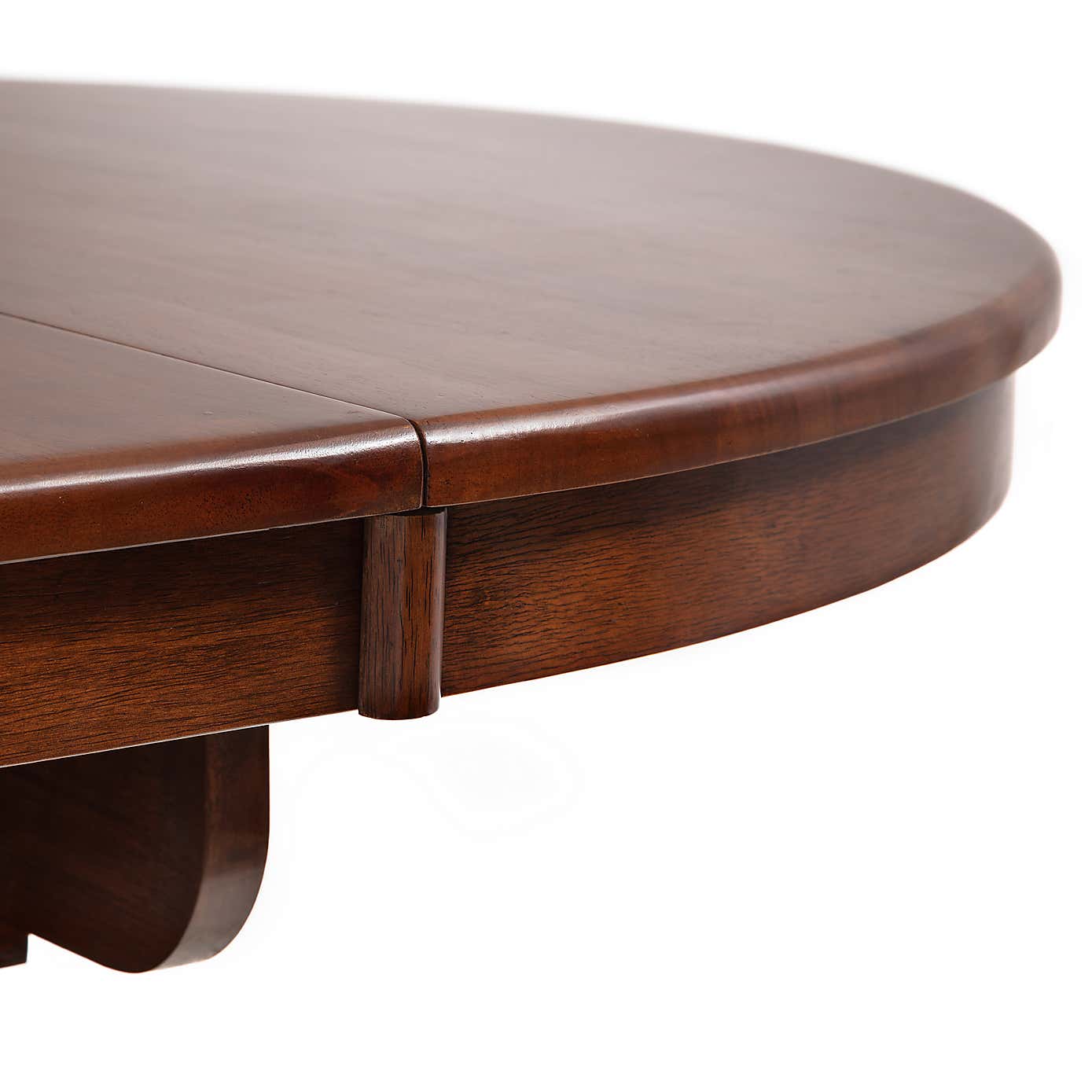 Canterbury Round to Oval Dining Table with 4 Chairs, Brown