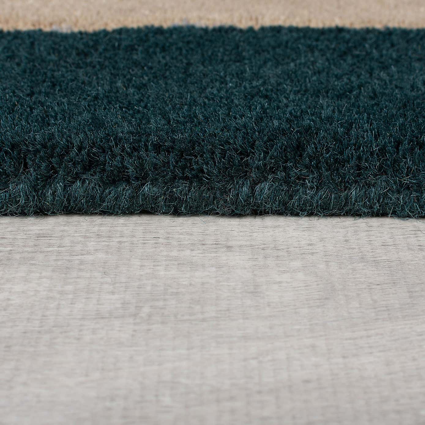 Labyrinth Shaped Wool Rug