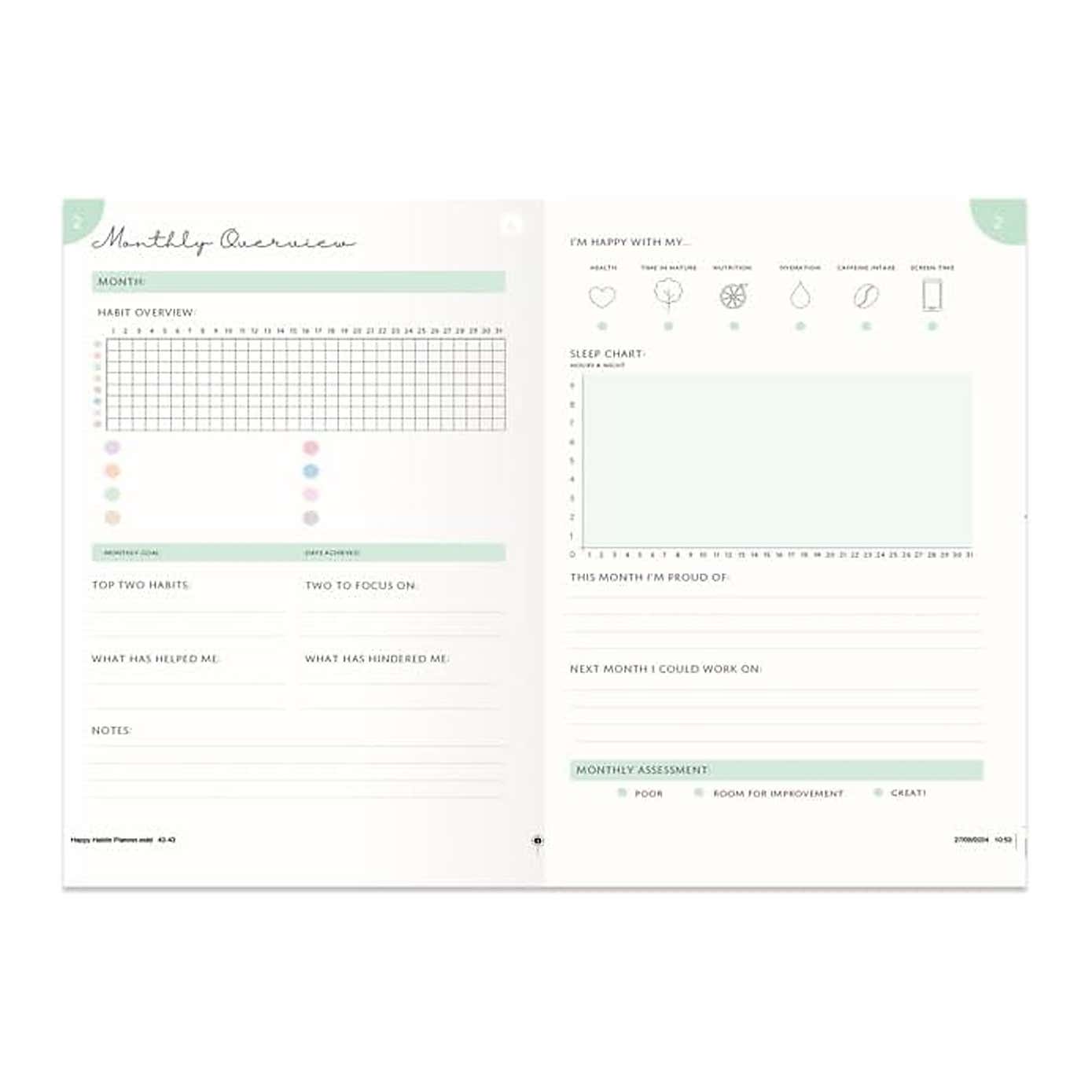 Rituals Happy Habits Productivity Journal