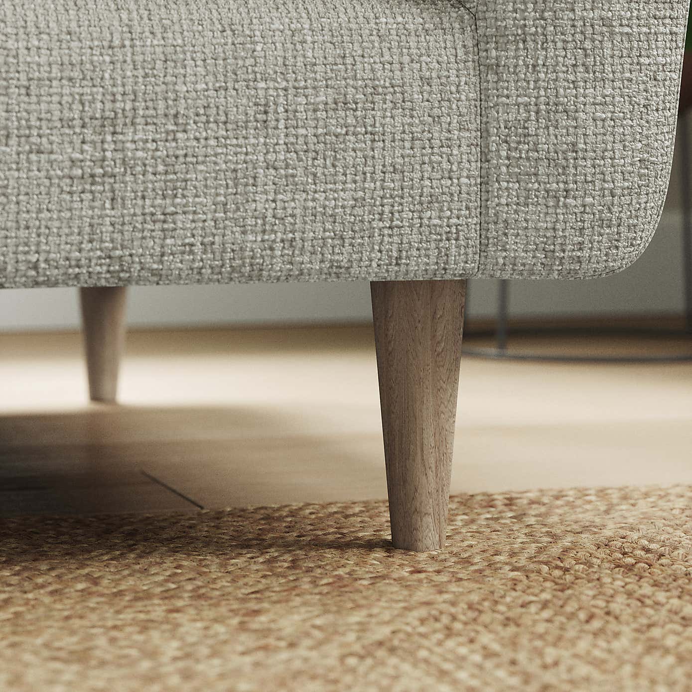 Sven Chunky Chenille 4 Seater Sofa