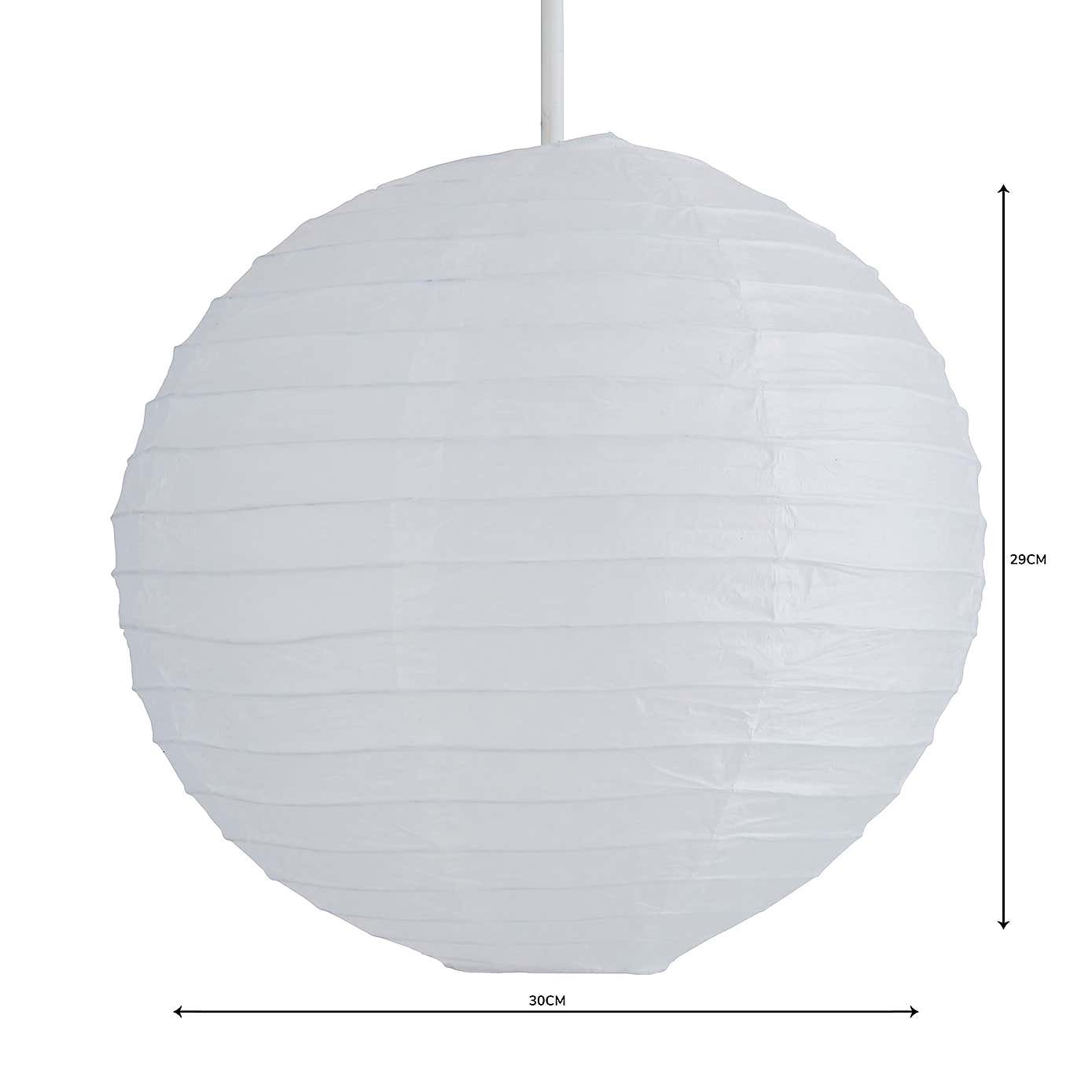 Paper Lantern Easy Fit Pendant Shade