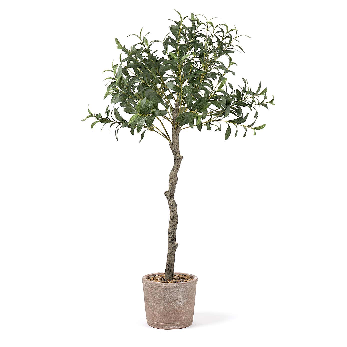 Artificial Olive Tree in Rustic Pot