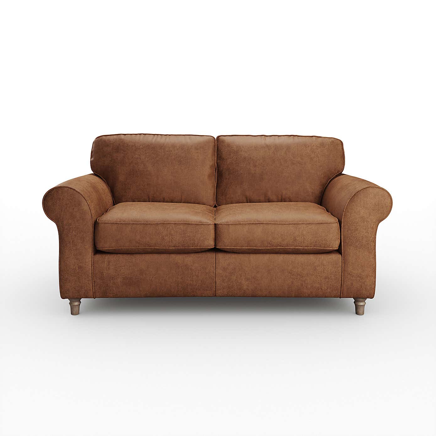 Flori Arizona 2 Seater Sofa, Faux Leather