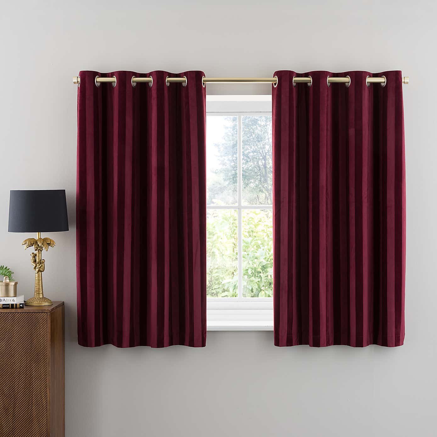Milford Stripe Eyelet Curtains