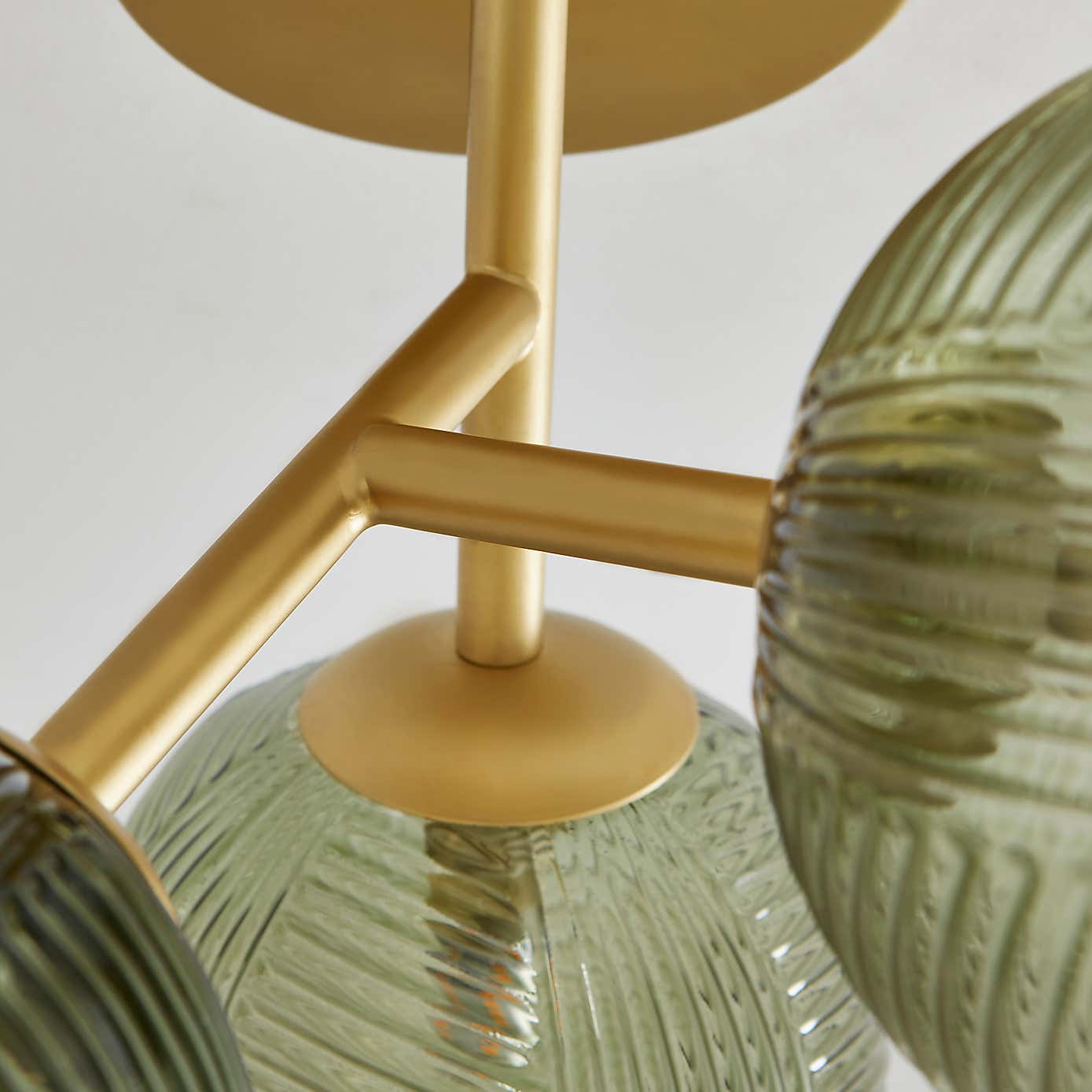 Cohen 3 Light Semi Flush Ceiling Fitting