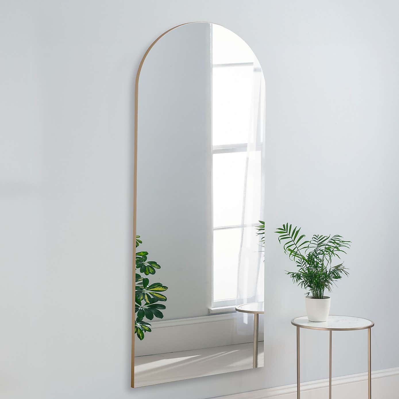 Yearn Arched Oversized Full Length Wall Mirror