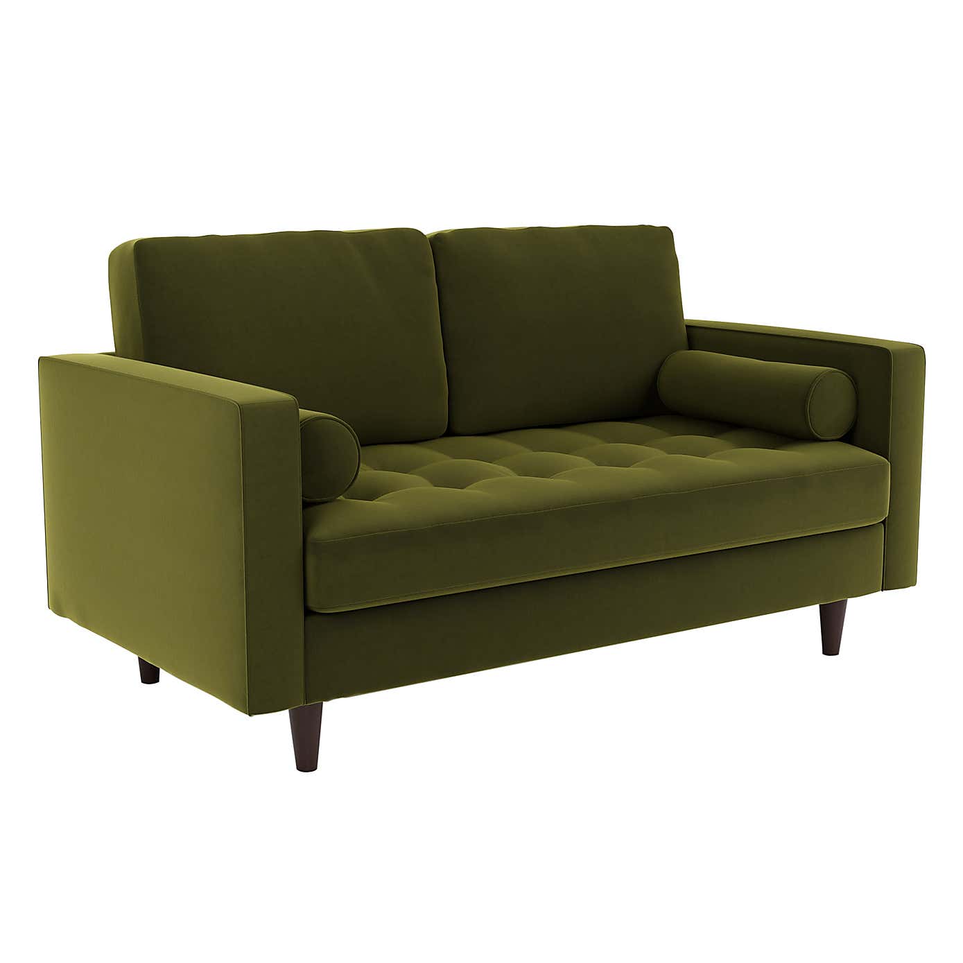 Zoe Velvet 2 Seater Sofa