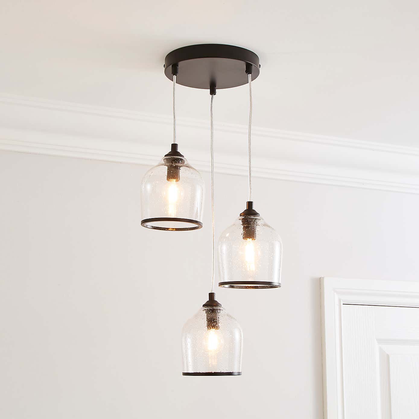 Lenny 3 Light Cluster Ceiling Fitting