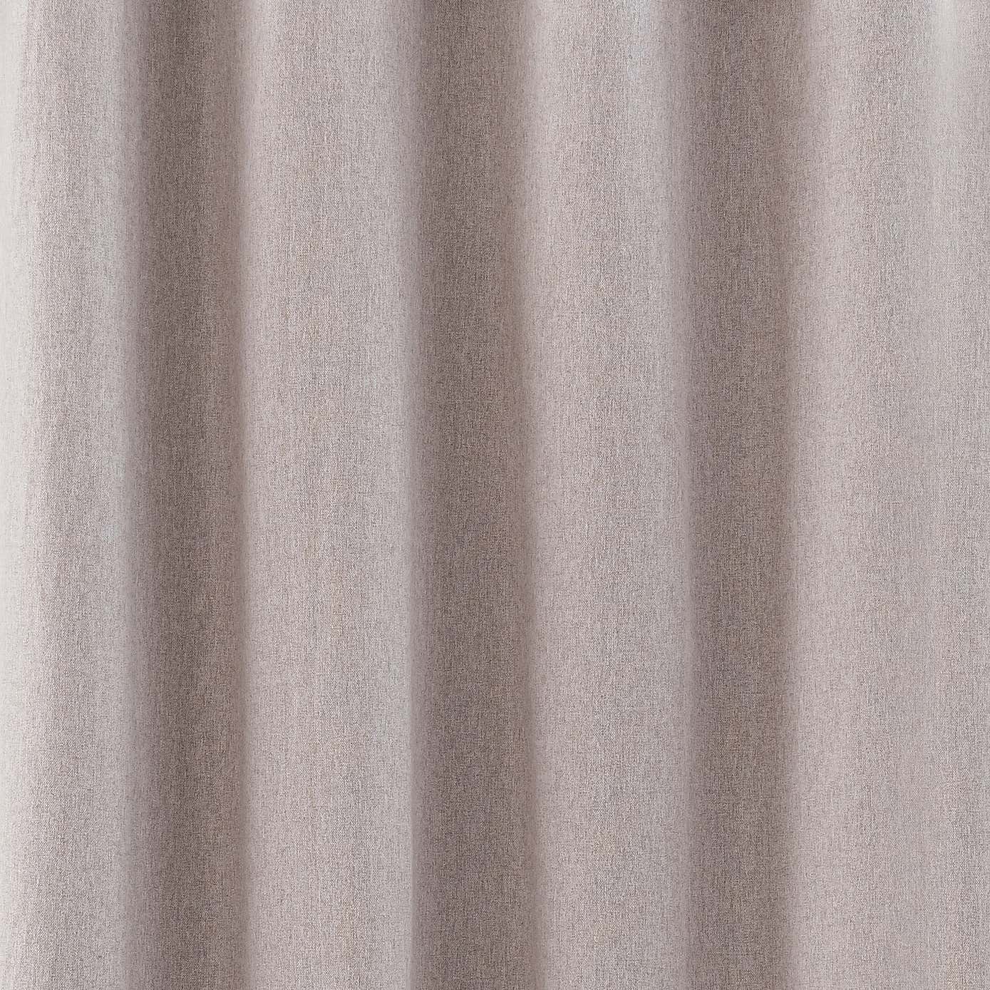 Luna Brushed Reversible Blackout Eyelet Curtains