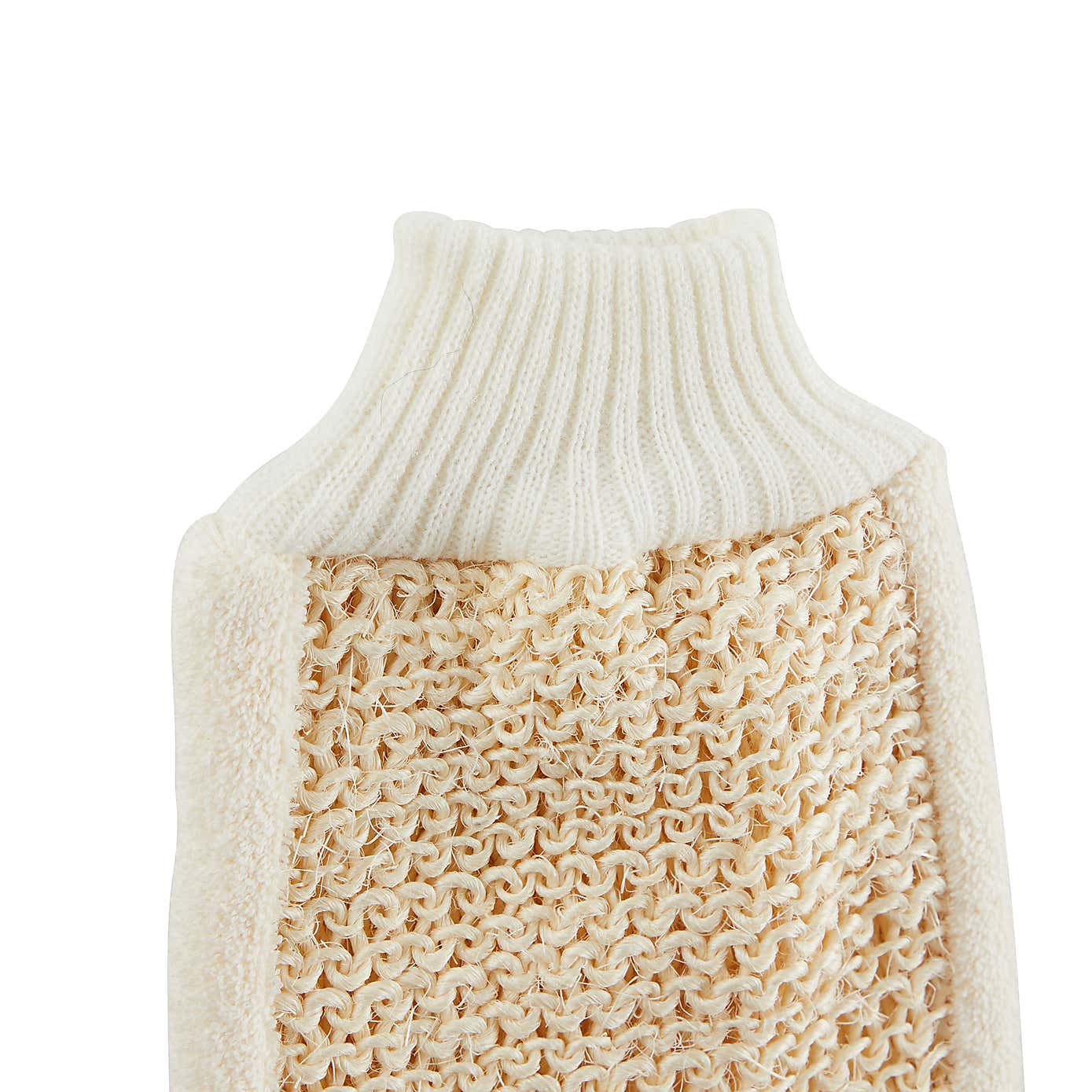 Cotton and Sisal Fibre Wash Mitt