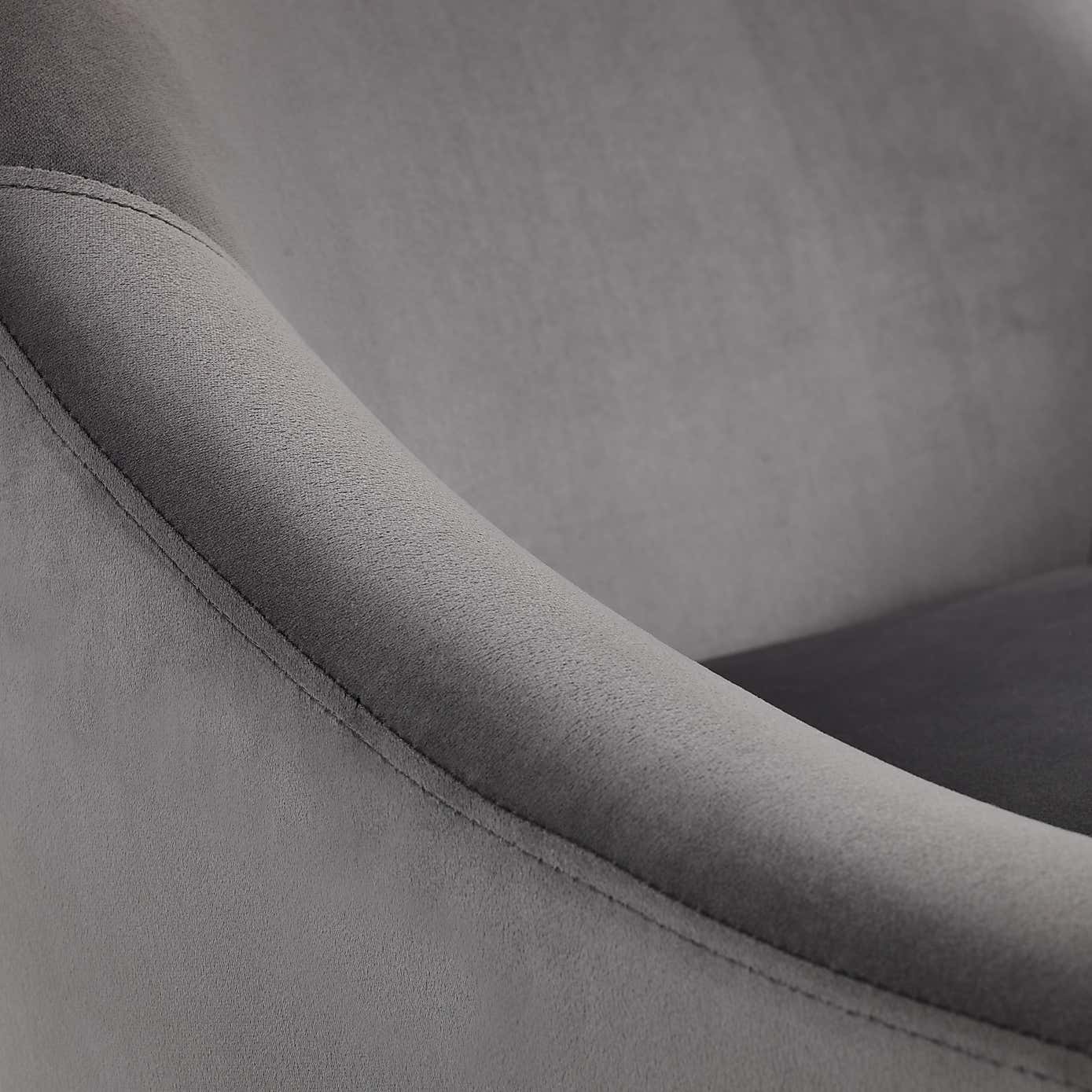 Elliot Armchair, Velvet
