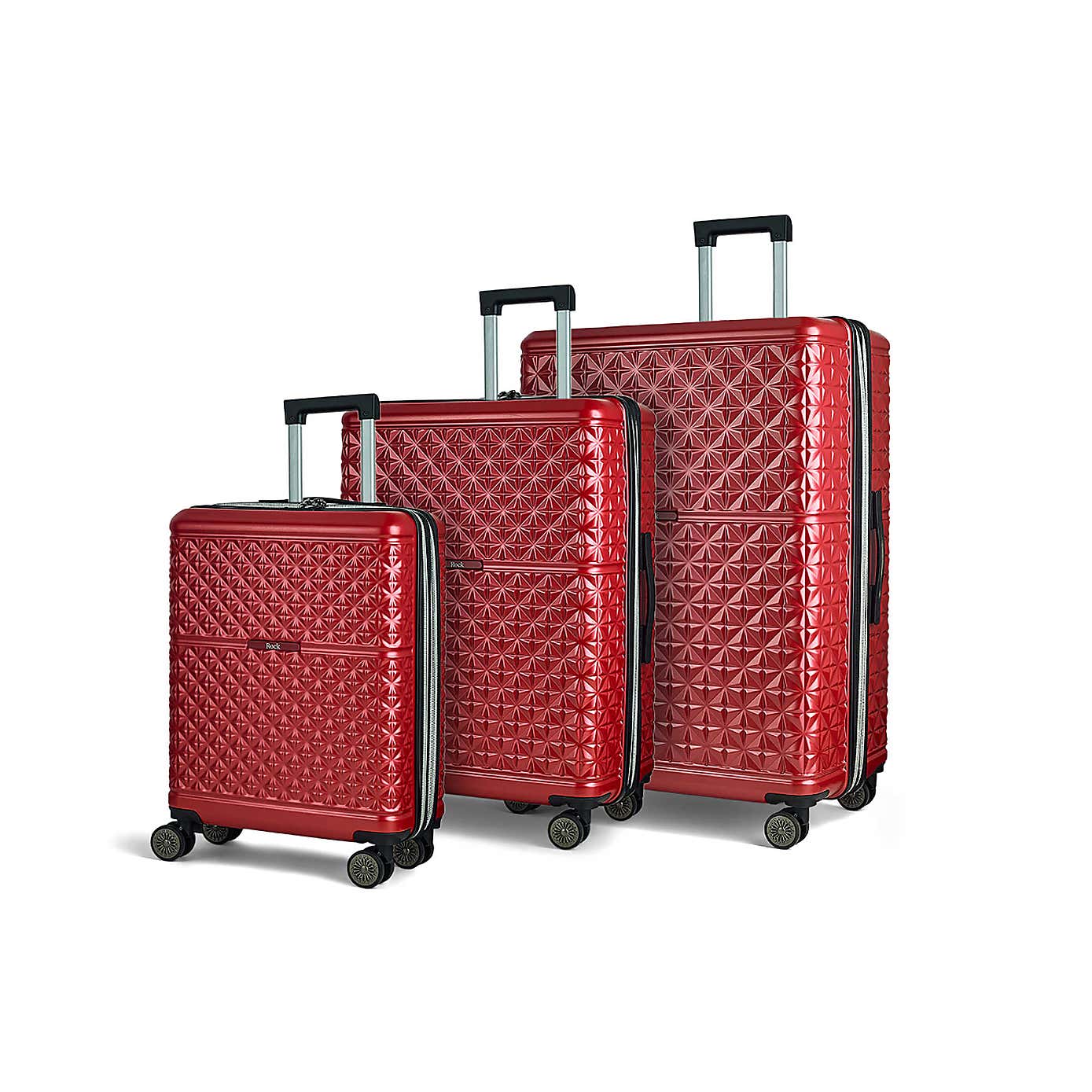 Rock Luggage Maya Set of 3 Hard Shell Suitcases