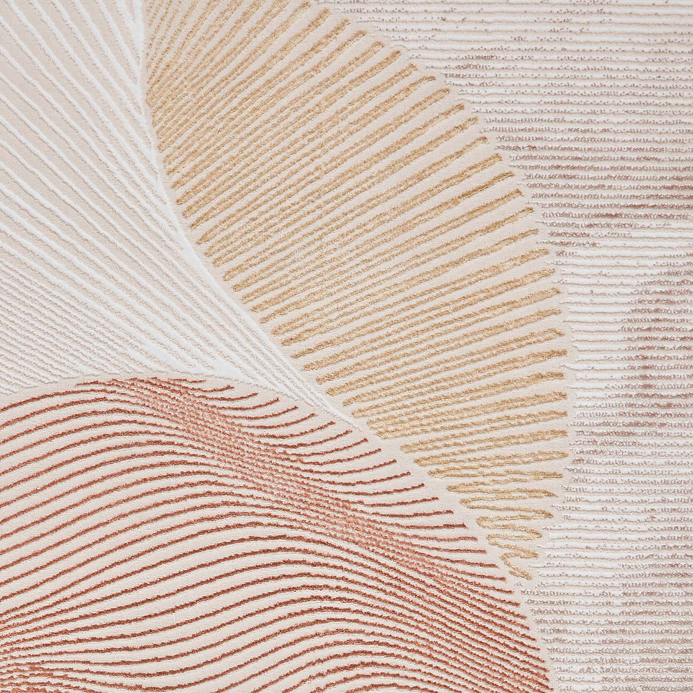 Creation Ribbed Art Deco Rug