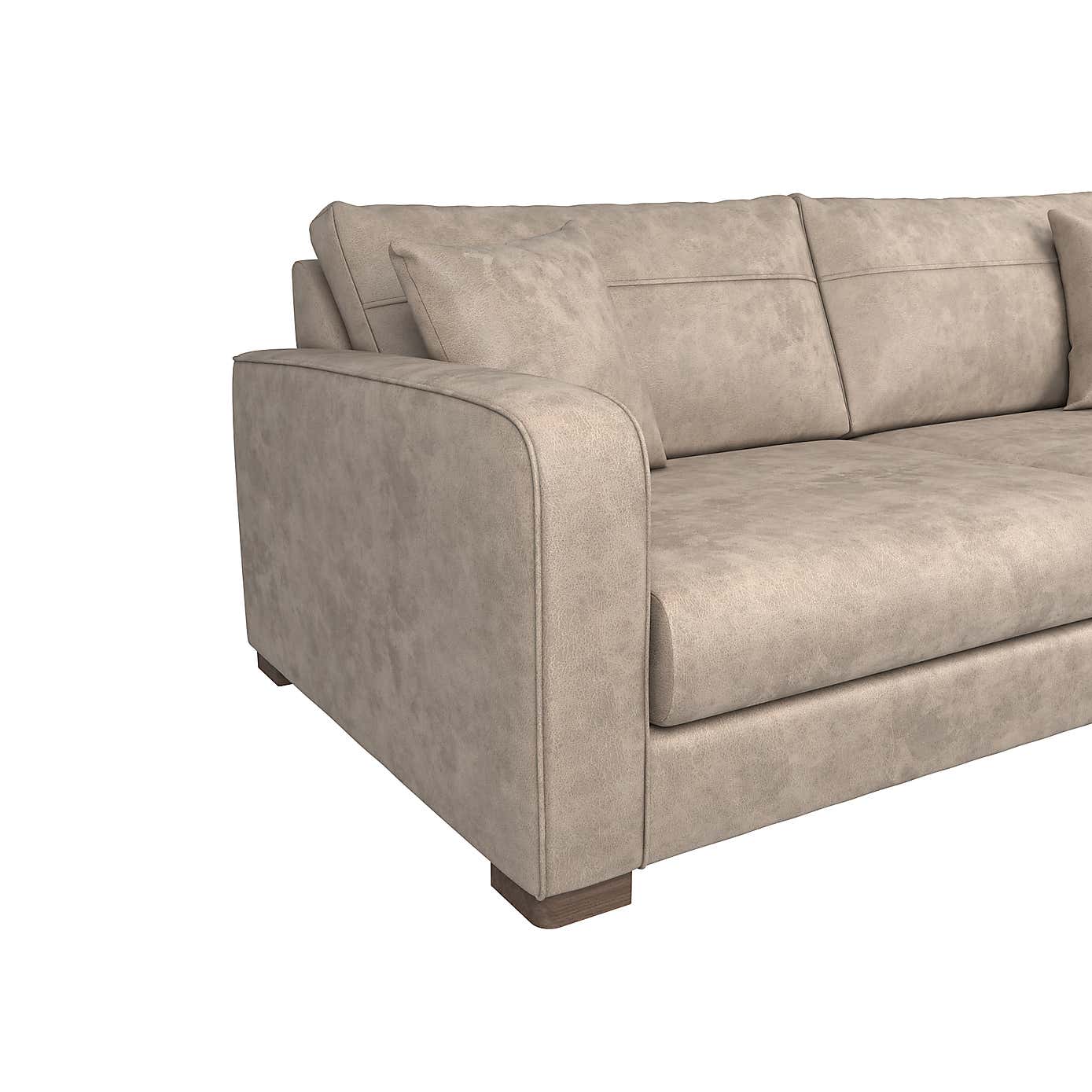 Carson Faux Leather 2 Seater Sofa