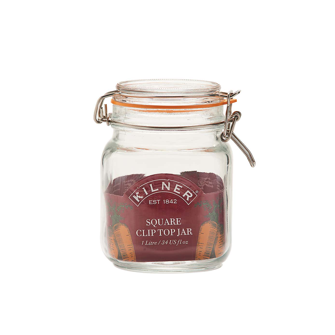 Kilner 1 Litre Clip Top Glass Jar