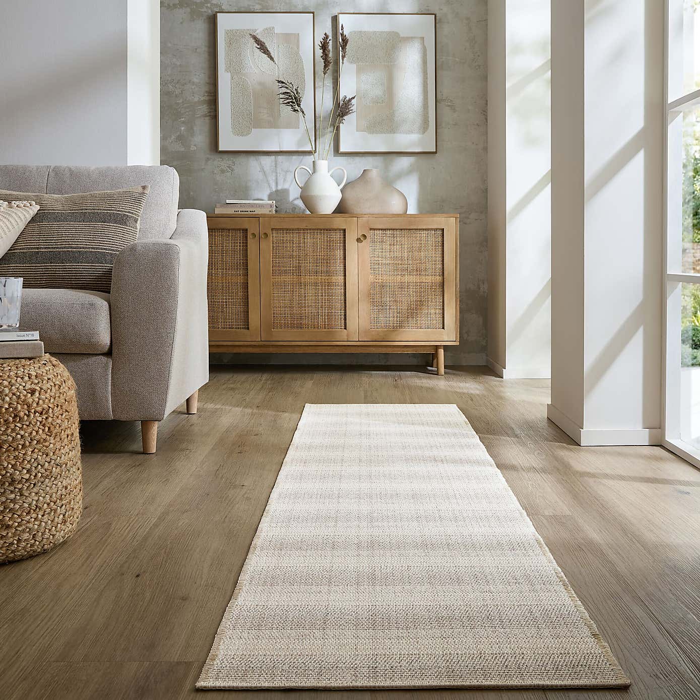 Edited Life Striped Washable Runner