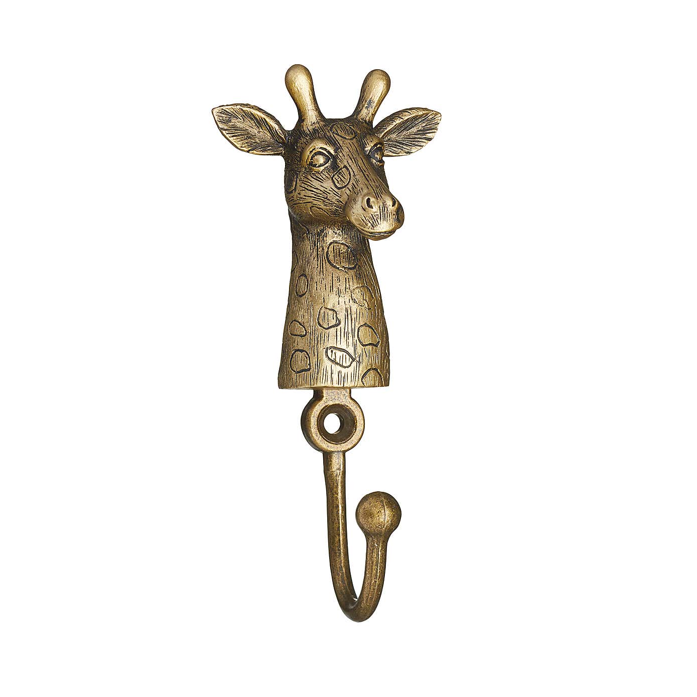 Mix and Match Giraffe Curtain Tieback Hooks