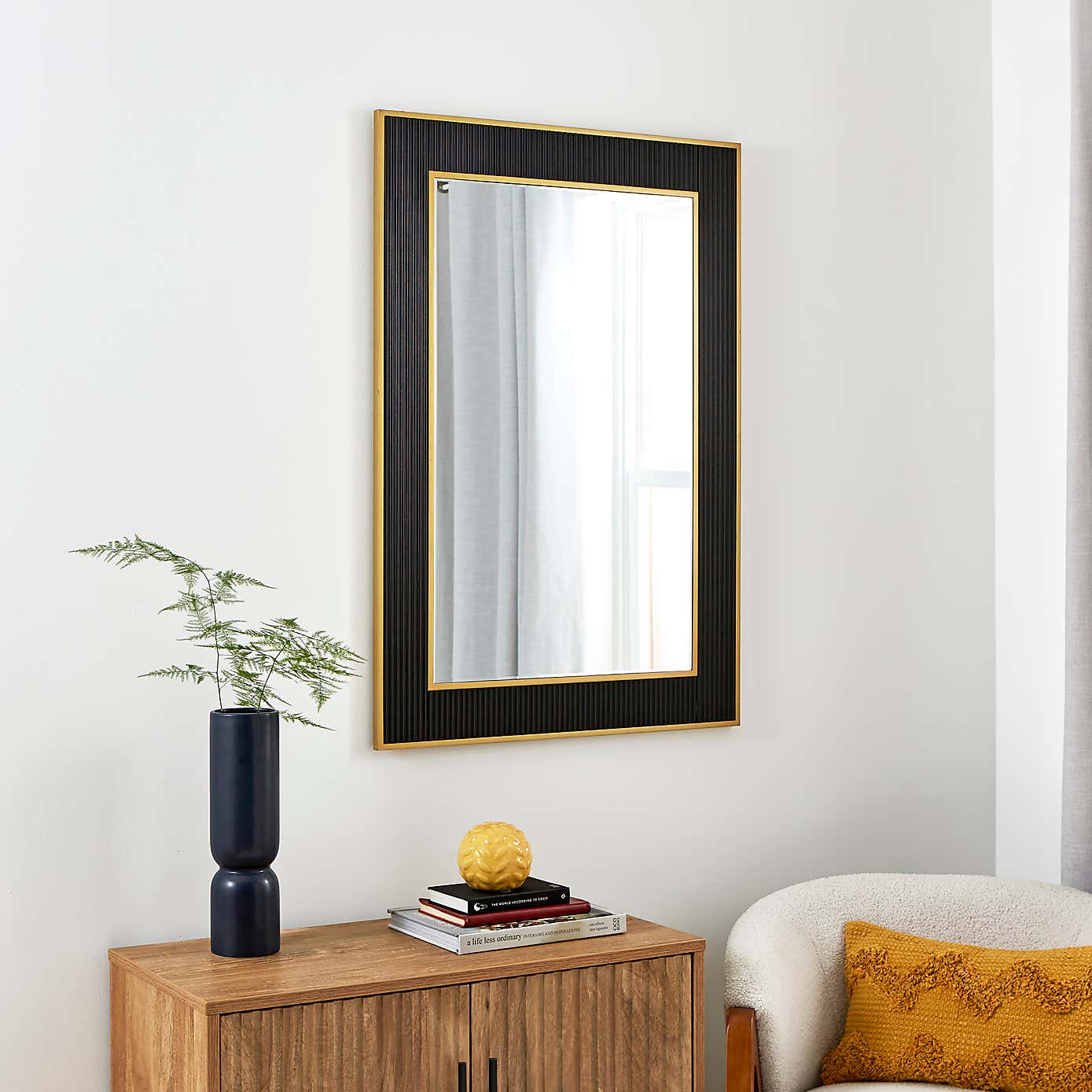 Georgi Over Mantle Mirror