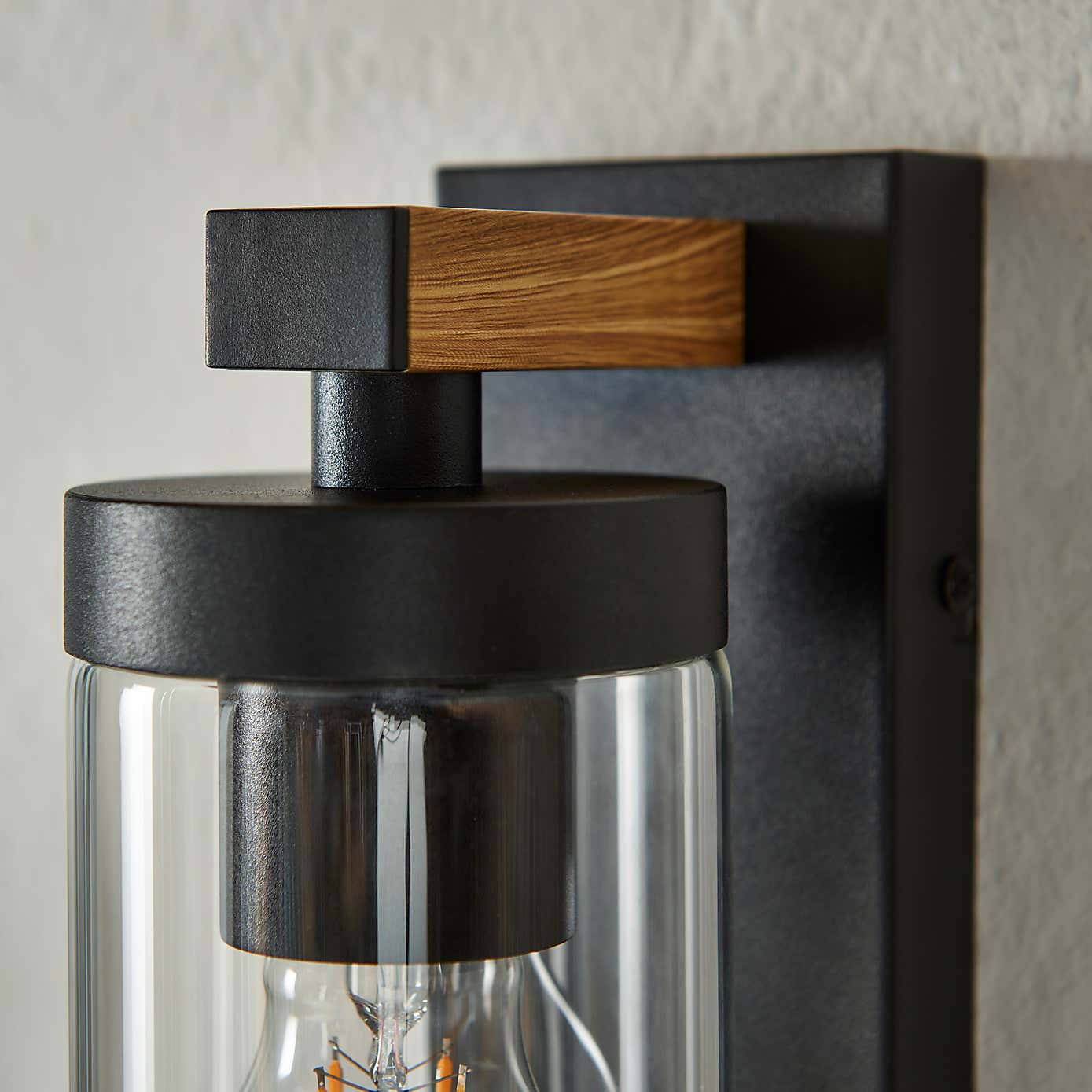 Fulton Industrial Indoor Outdoor Wall Light