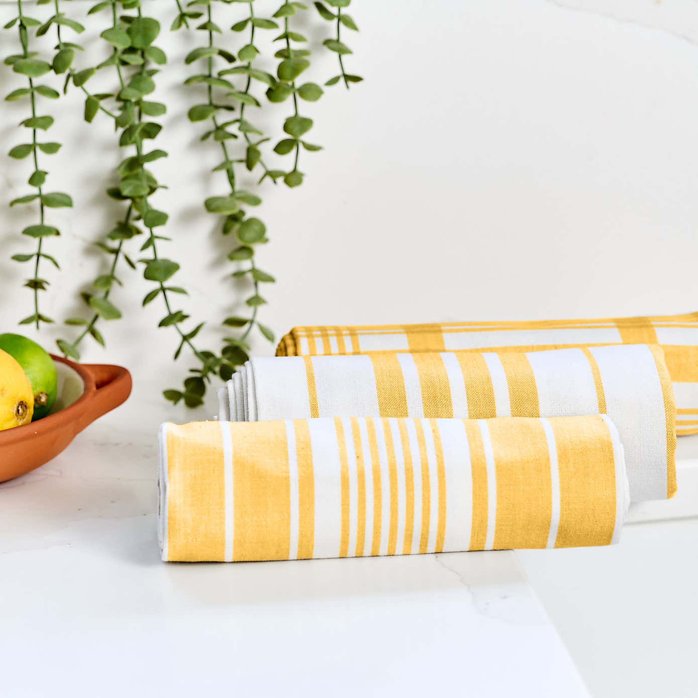 Dexam Love Colour Set of 3 Extra Large Tea Towels