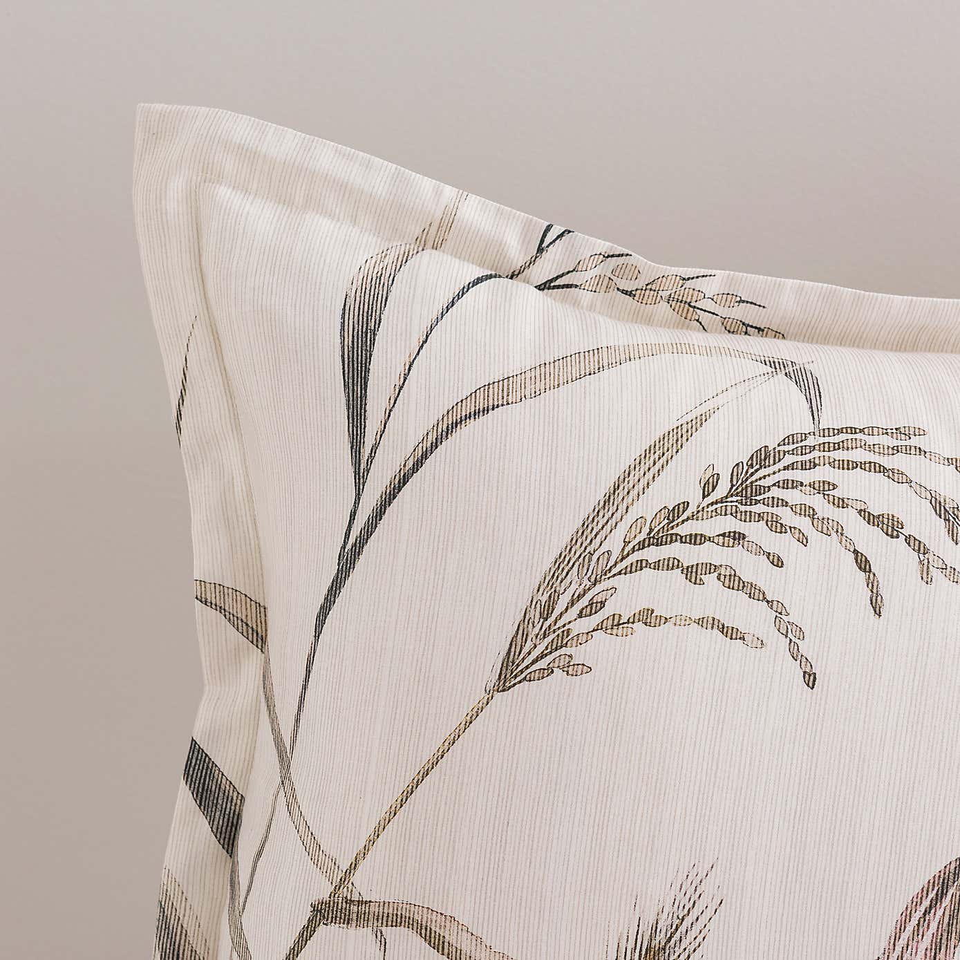 Natural Stems Cotton Oxford Pillowcase