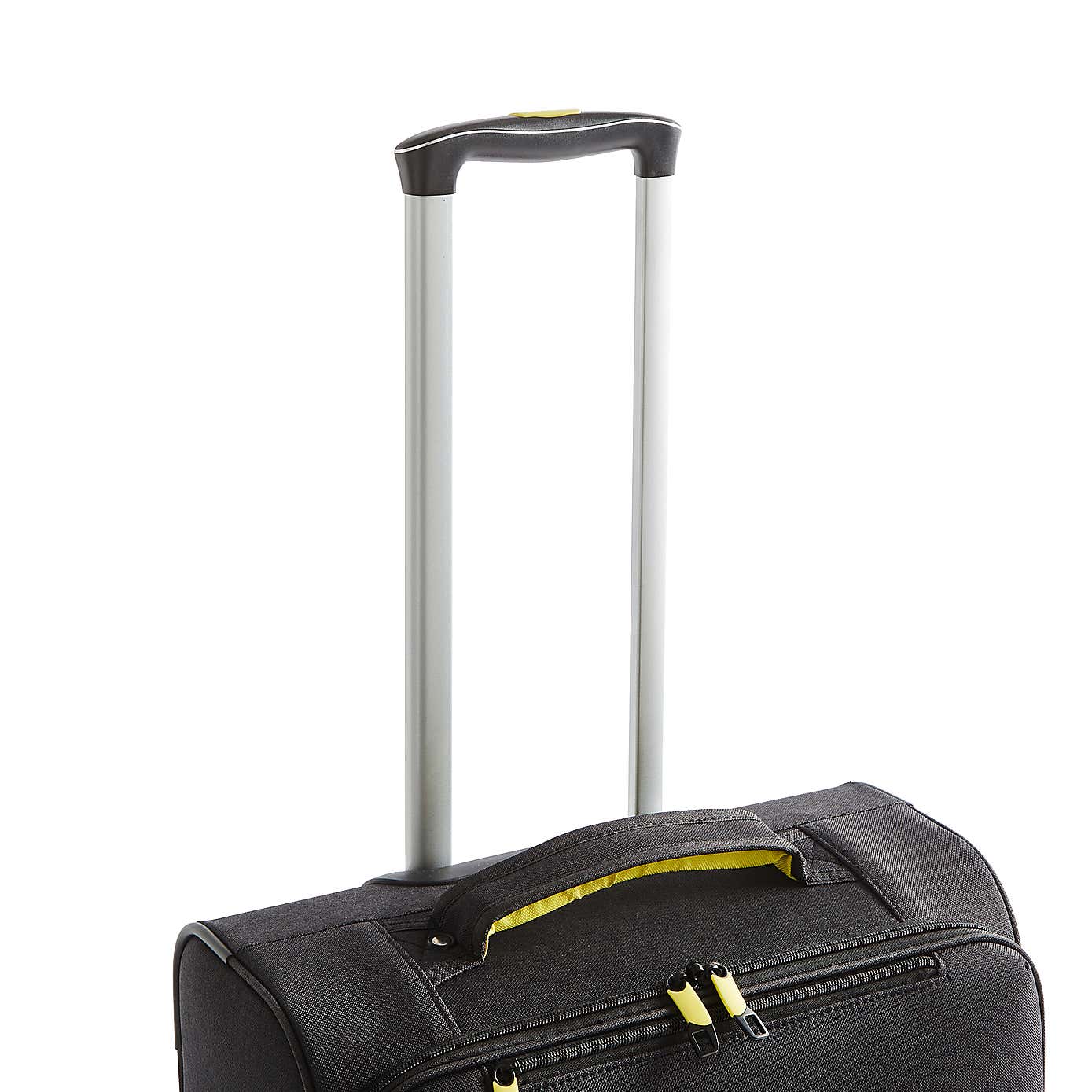 Elements Grey and Ochre Suitcase