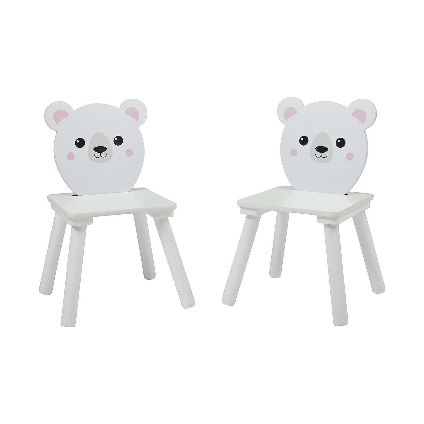 Liberty House Kids Bear Table And Two Chair Set